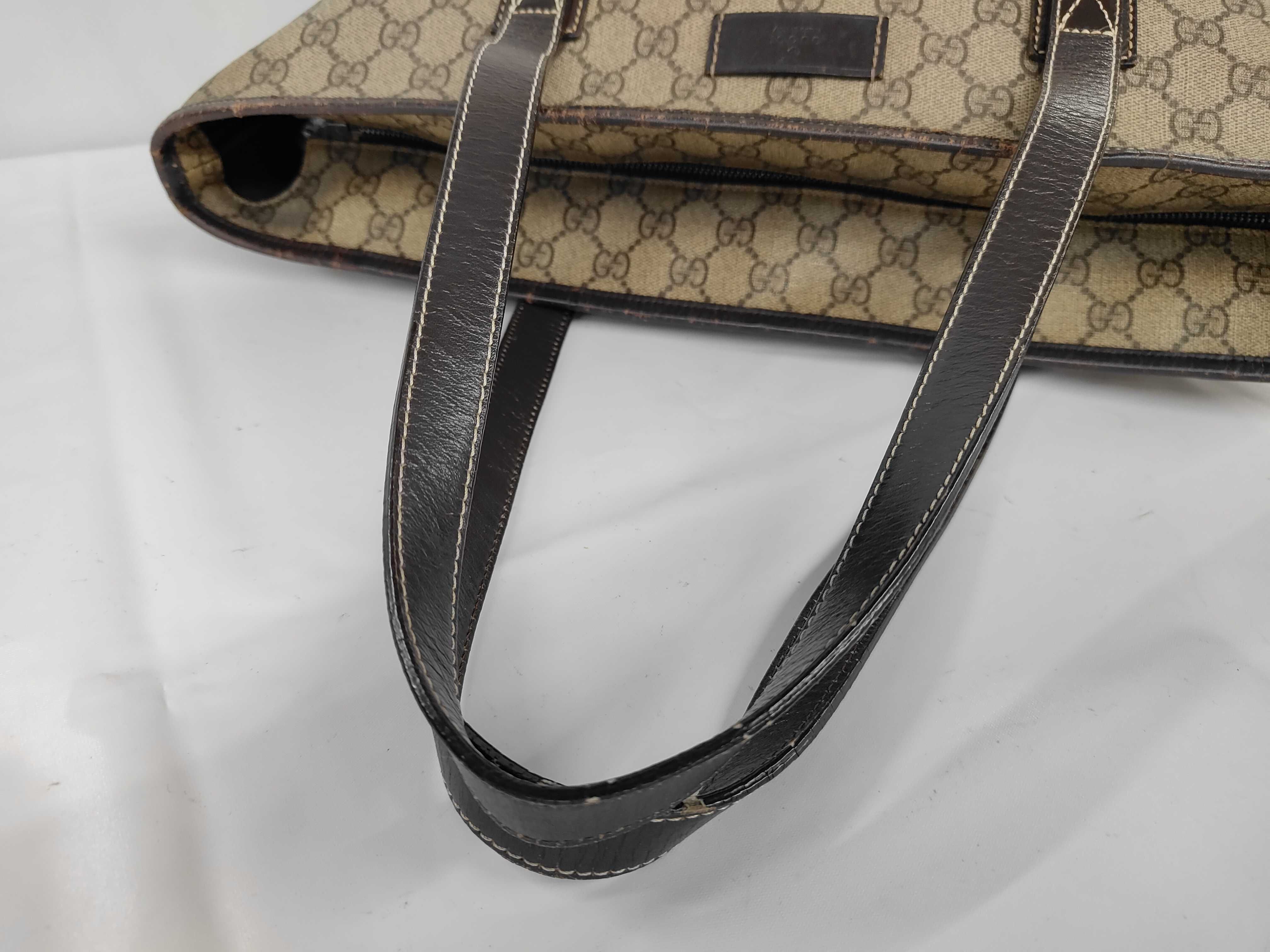 GG Supreme PVC Shopper Shoulder Bag Tote Bag — view 3