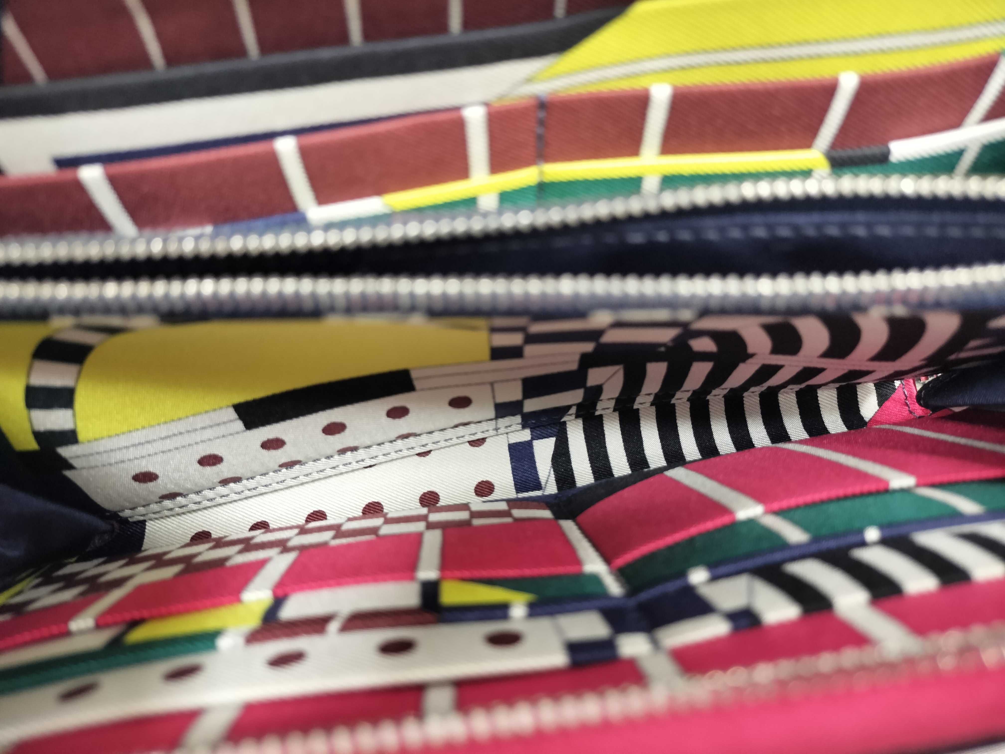 Azap Long Silk In Epsom Leather Wallet, A Stamp, Pink, Silver Hardware — view 14