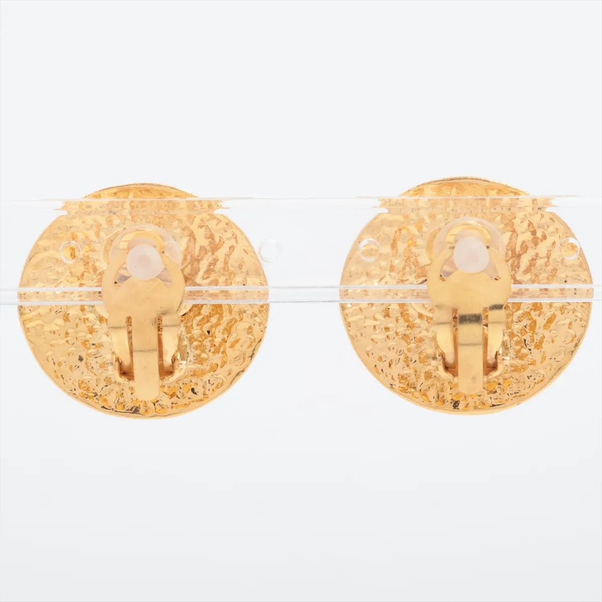 Coco Mark Matelassé 94P Earrings (Pair) GP Gold - — view 2