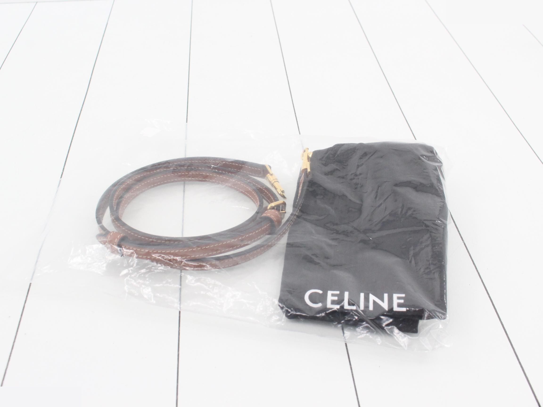 Triomphe Canvas Heart-Shaped 2-Way Handbag — view 7