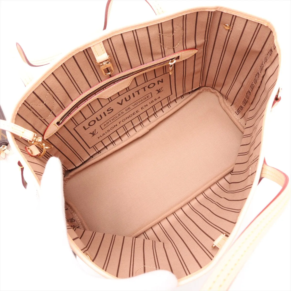 Monogram Neverfull PM M46979 Brown (RFID detected) — view 7