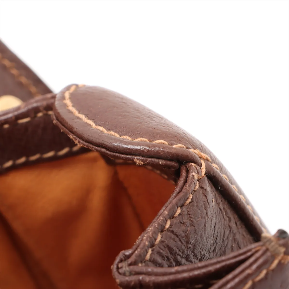 Bamboo Leather 2WAY Handbag Brown — view 11