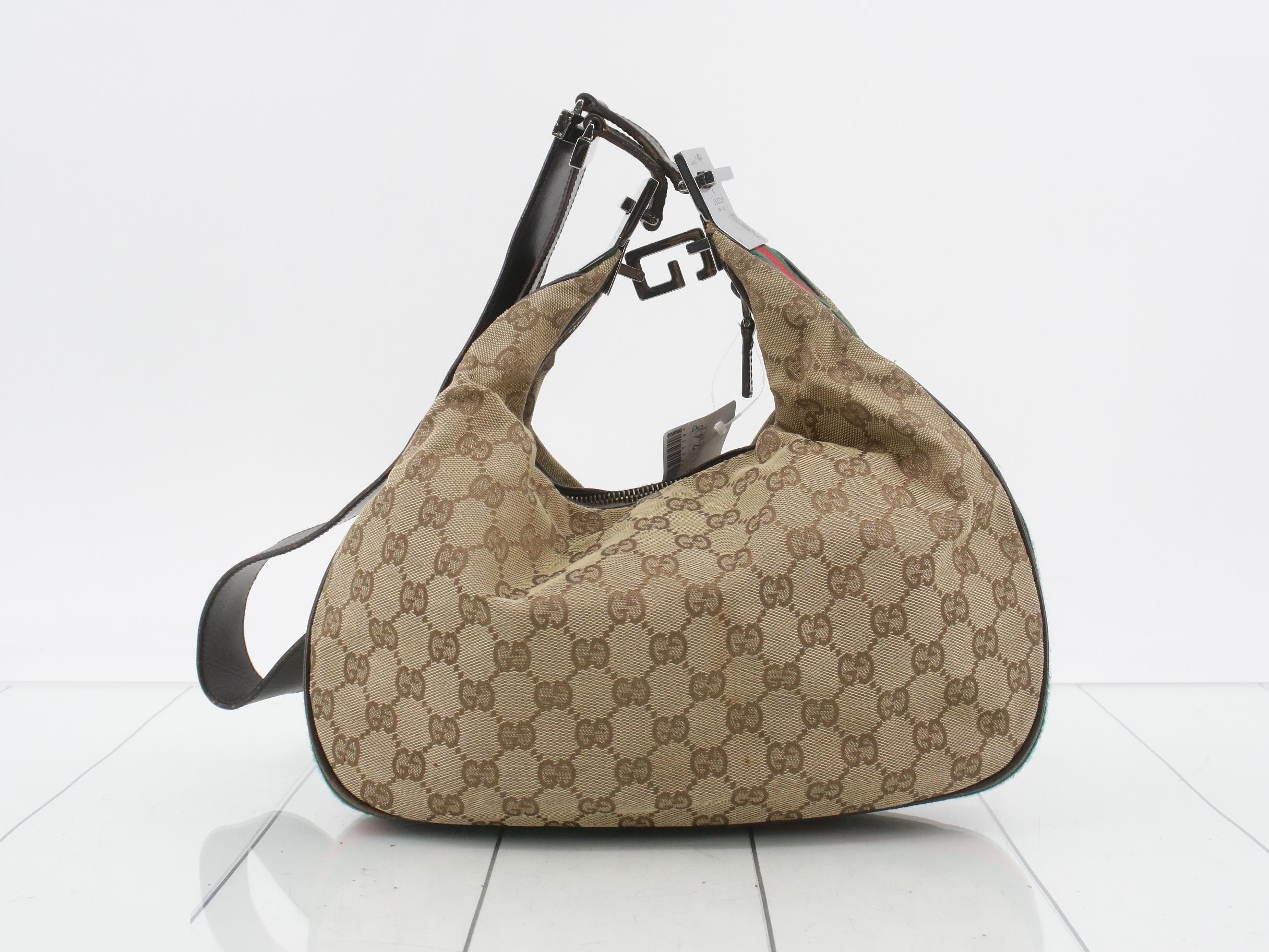 GG canvas shoulder bag — view 2