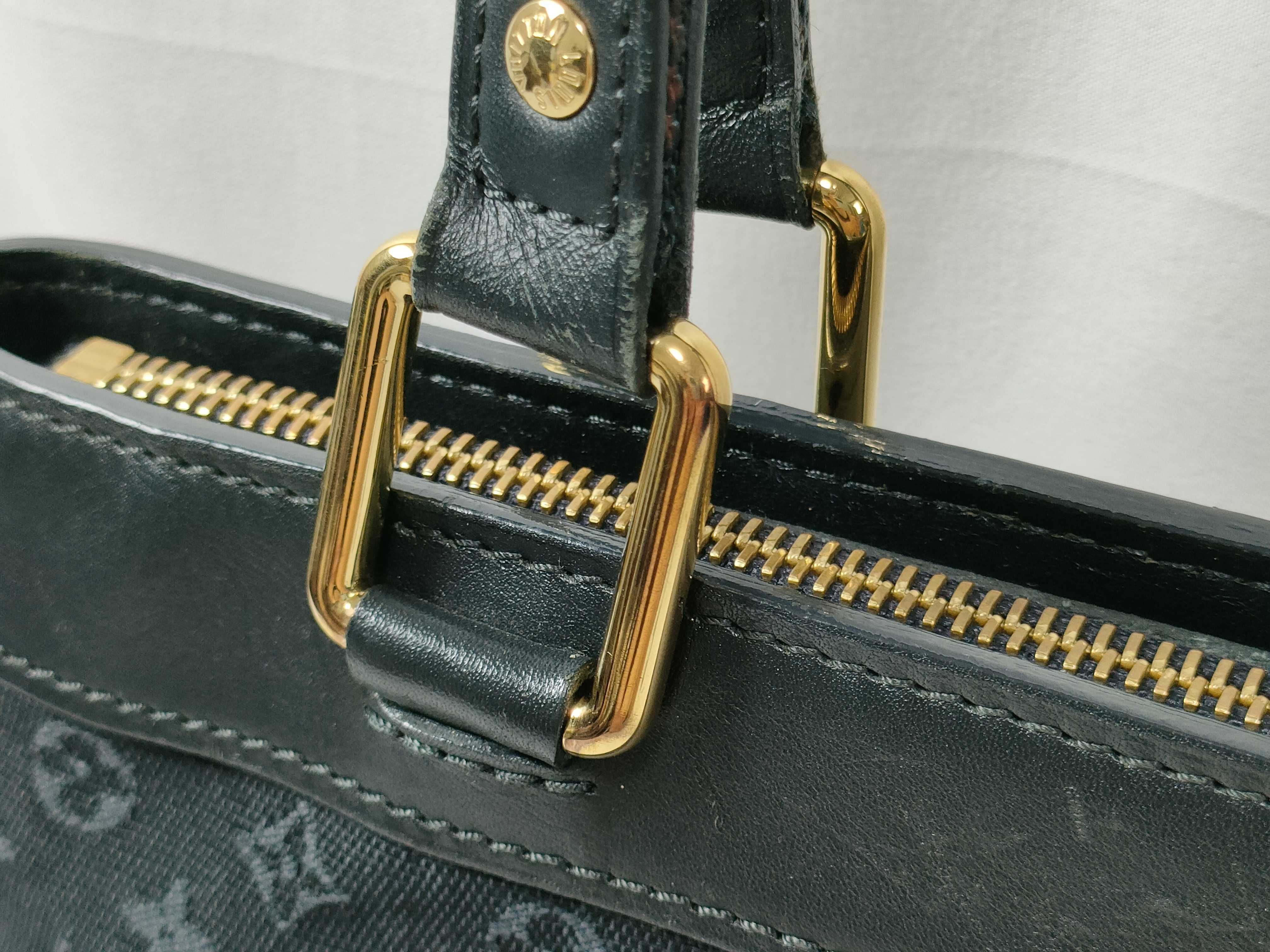 Monogram Mini Lucille PM M92680 SR0073 Navy Tote Bag — view 3