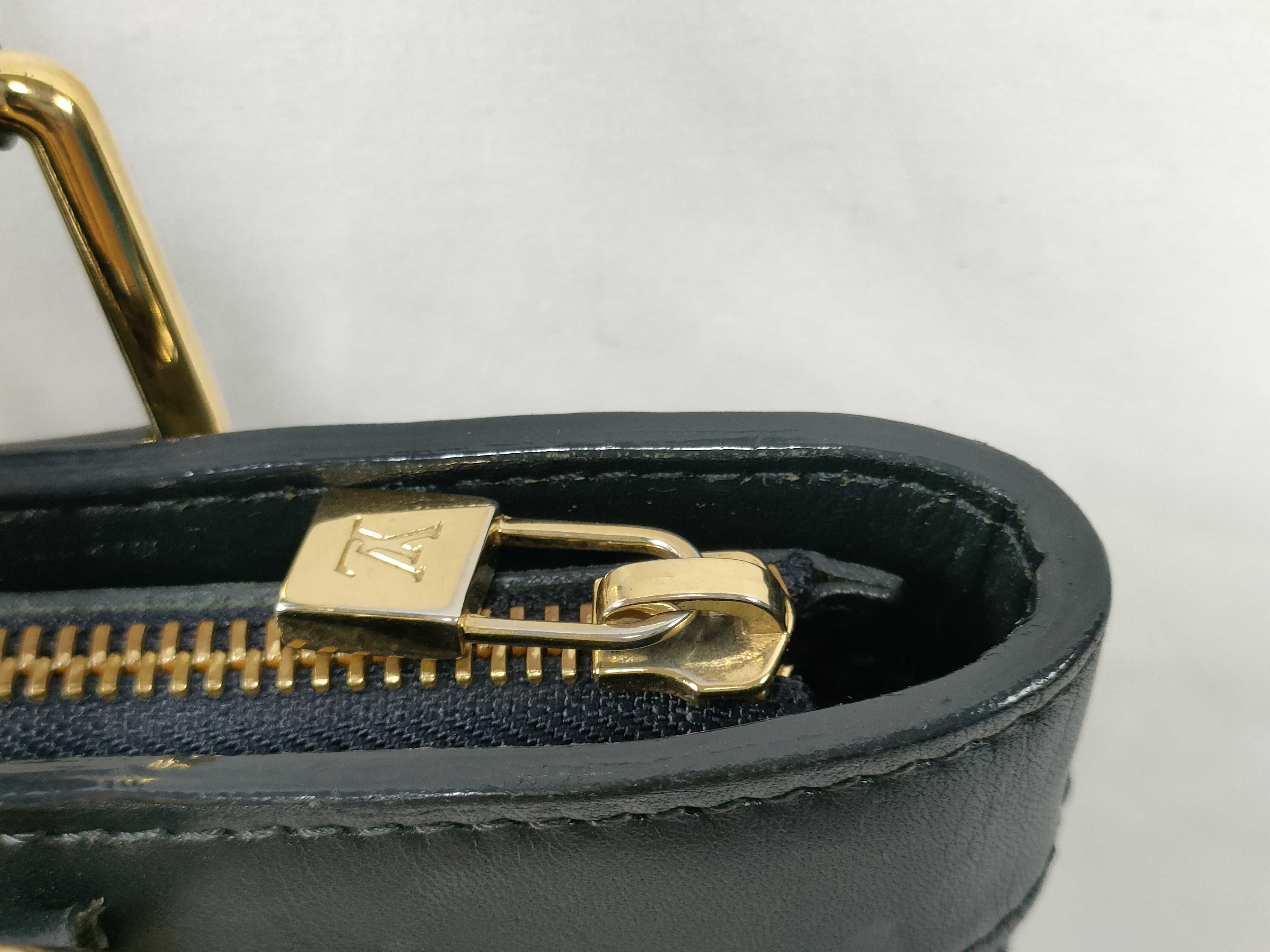 Monogram Mini Lucille PM M92680 SR0073 Navy Tote Bag — view 4