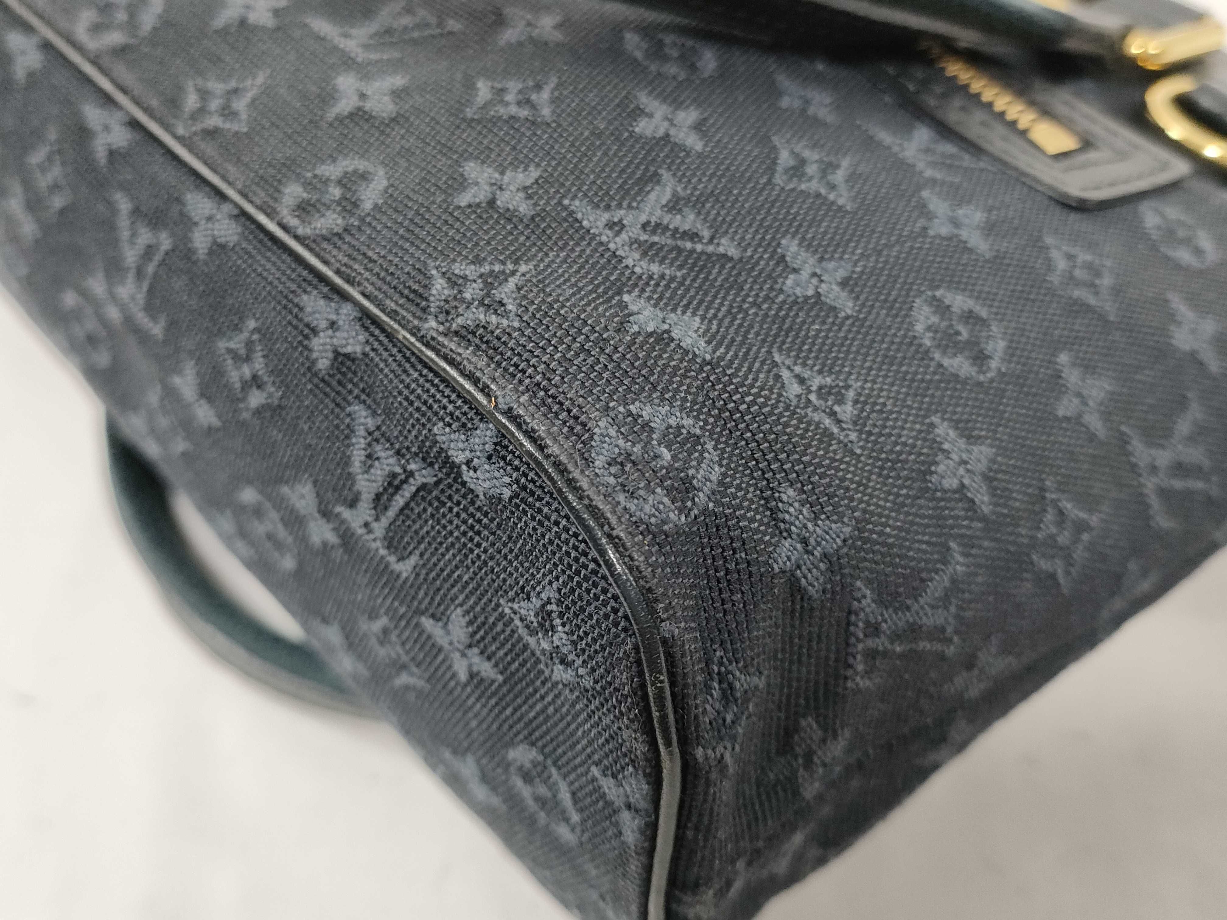Monogram Mini Lucille PM M92680 SR0073 Navy Tote Bag — view 8
