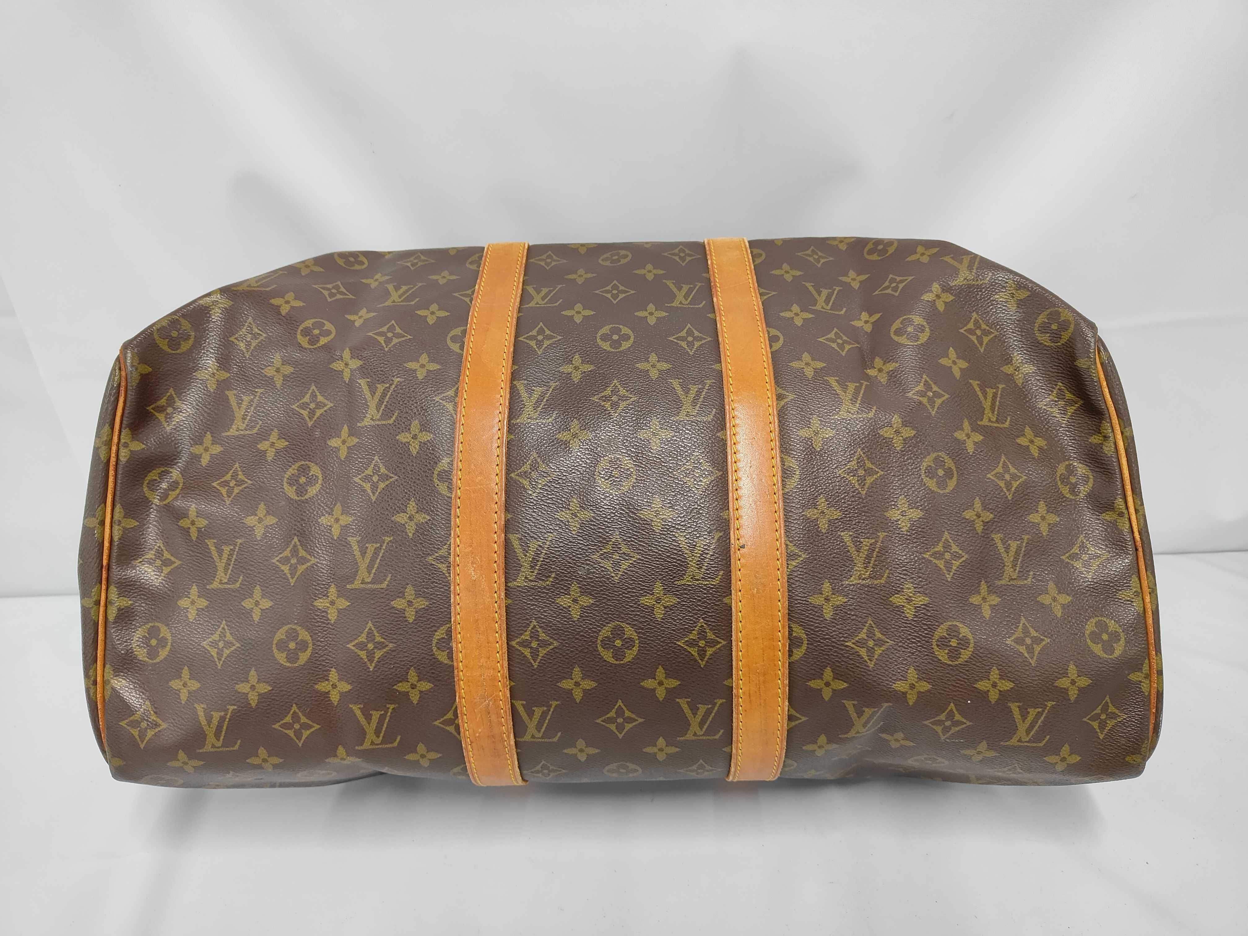 LV Monogram Keepall Bandoulière 50 M41416 Brown (Stamp faded) Bag — view 3