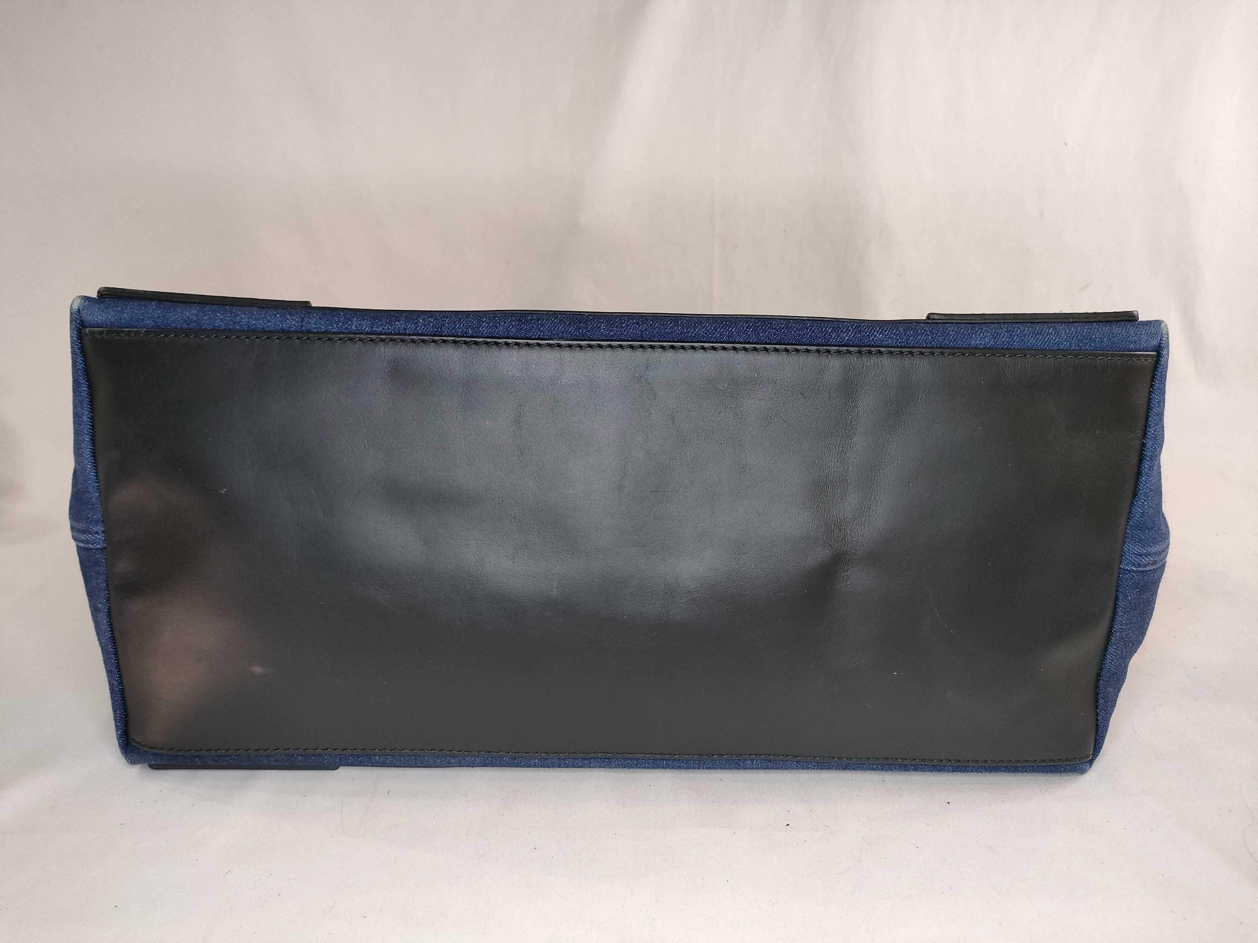Navy Cabas M Tote Bag — view 7