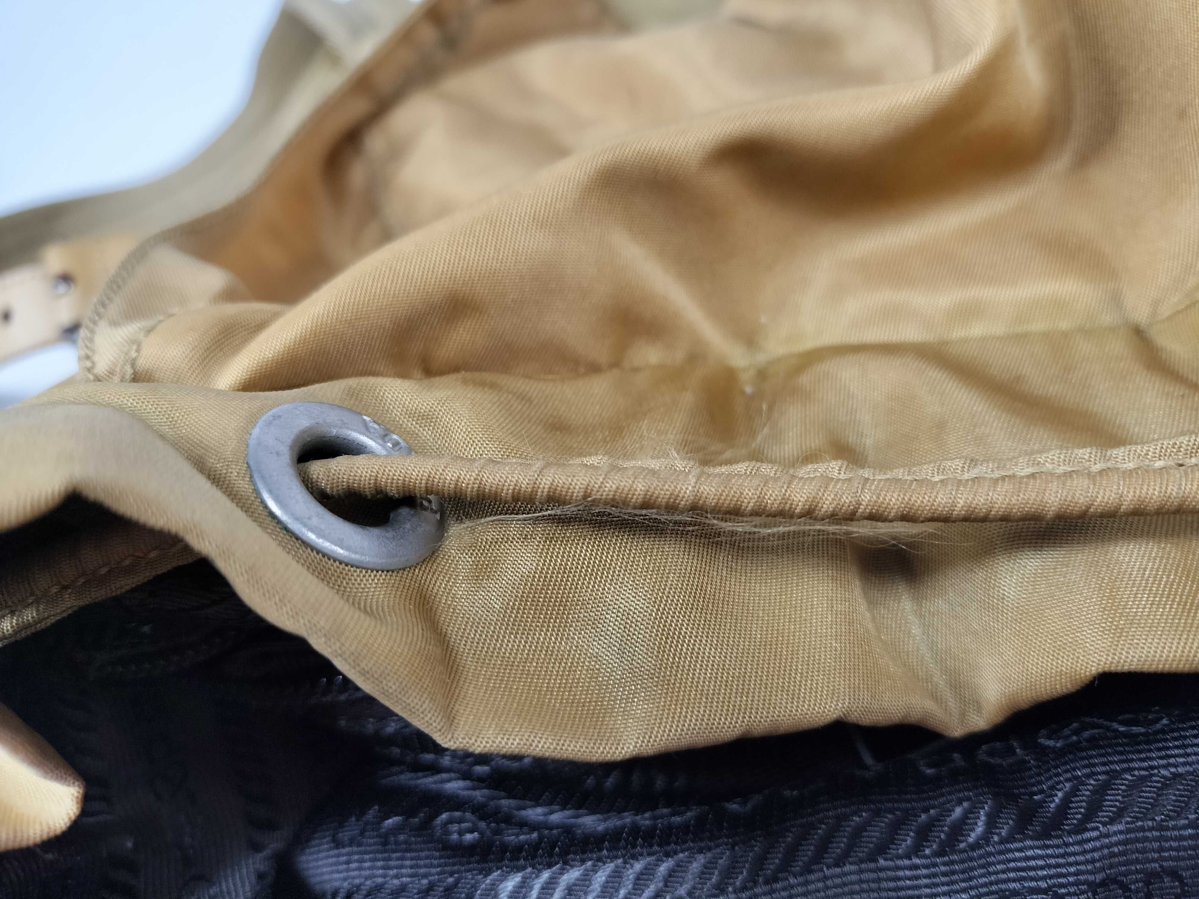 nylon backpack with Prada triangular logo. — view 14