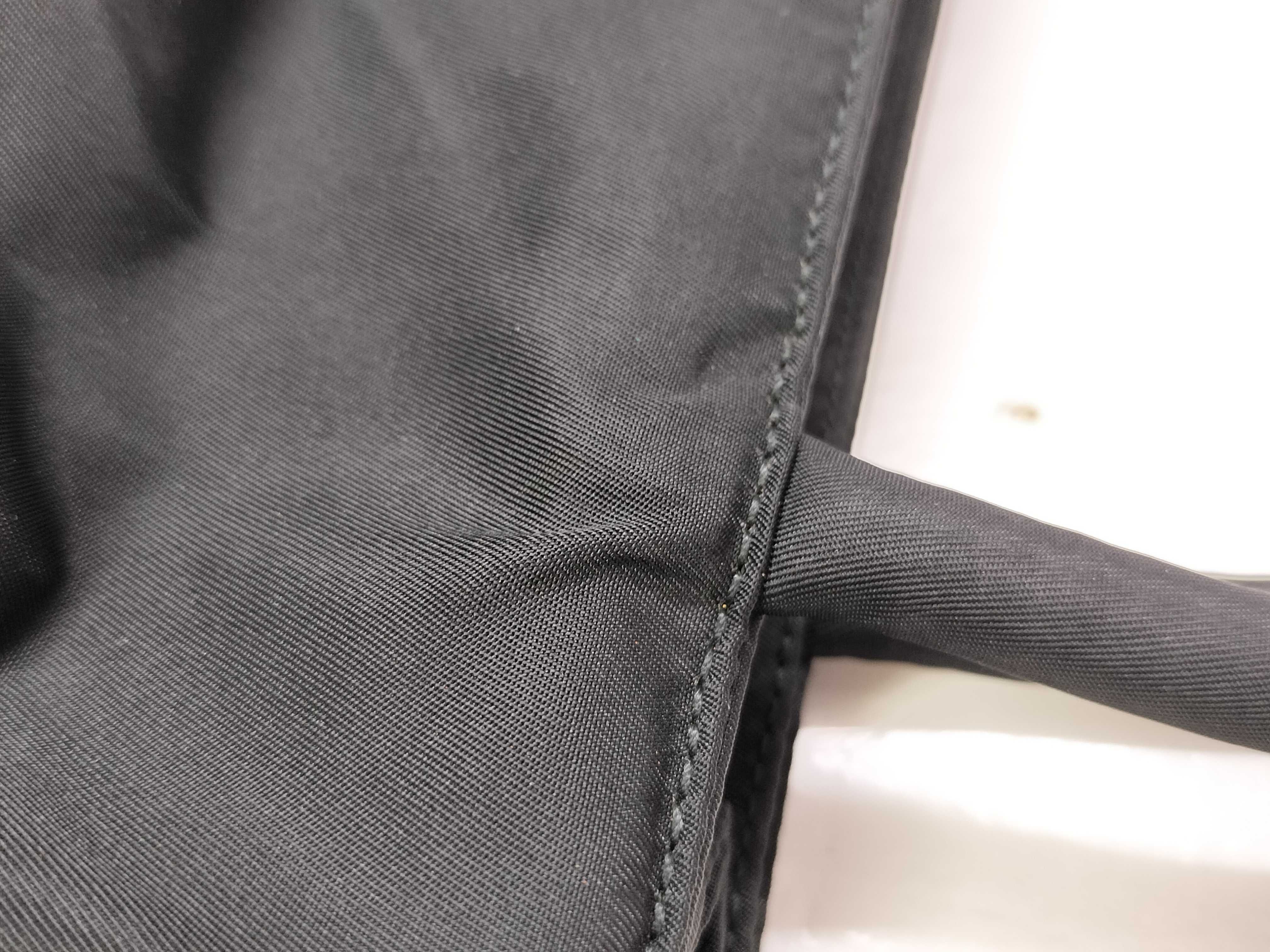 Nylon Prada Triangle Logo Nylon Handbag Tote Bag — view 5
