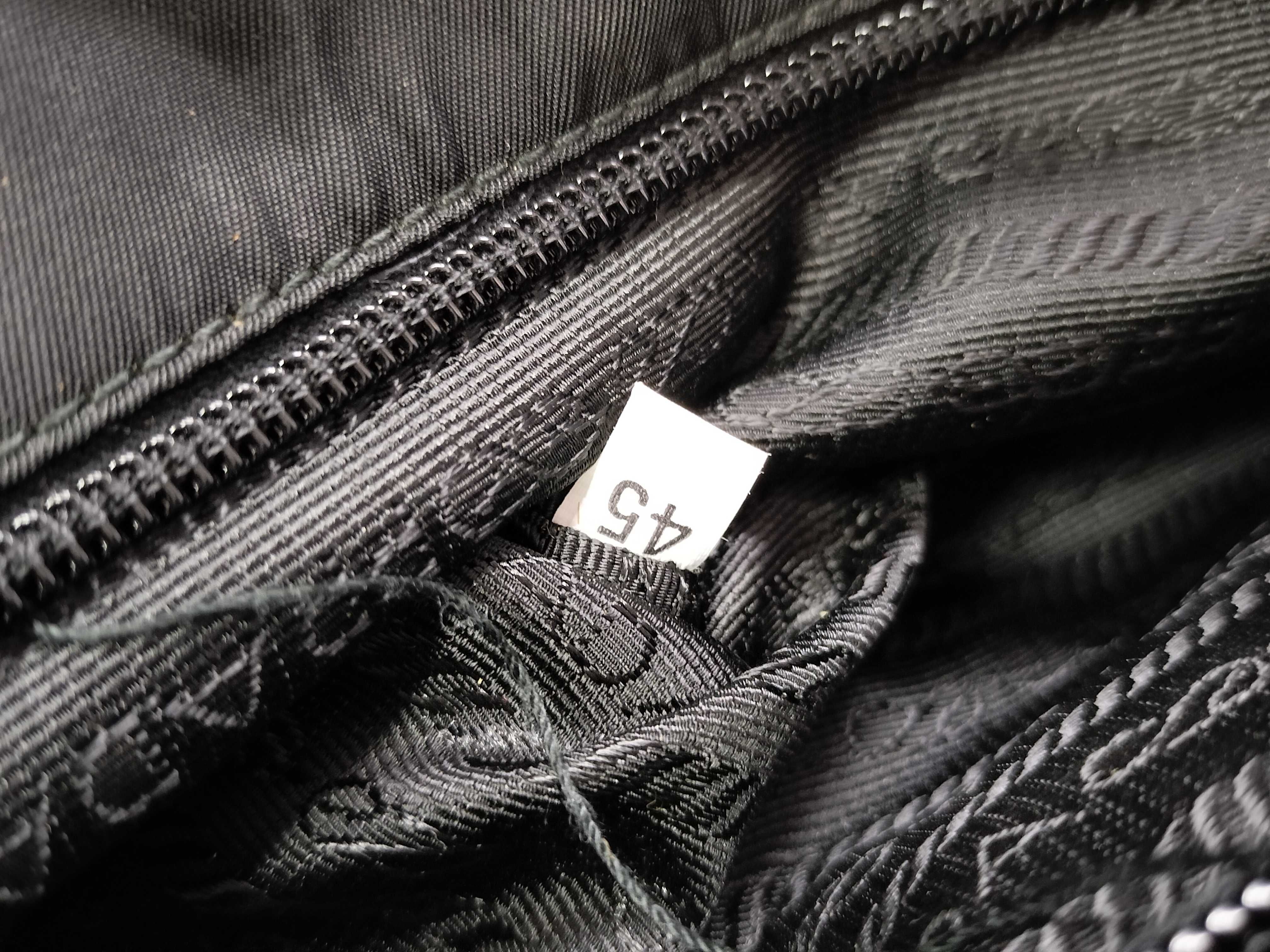 Nylon Prada Triangle Logo Nylon Handbag Tote Bag — view 10