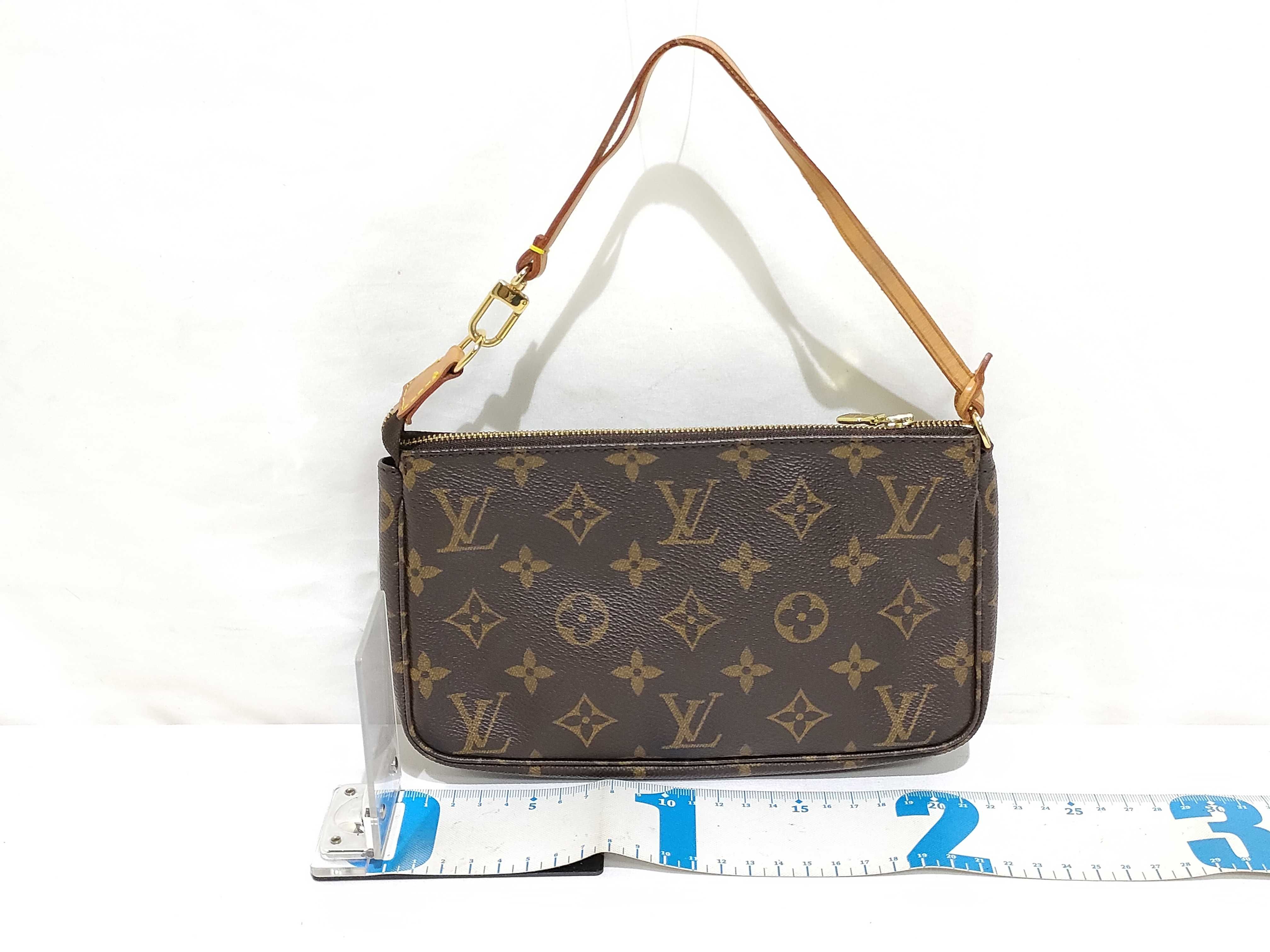 Monogram Pochette Accessoires M51980 SD0020 Brown Handbag — view 2