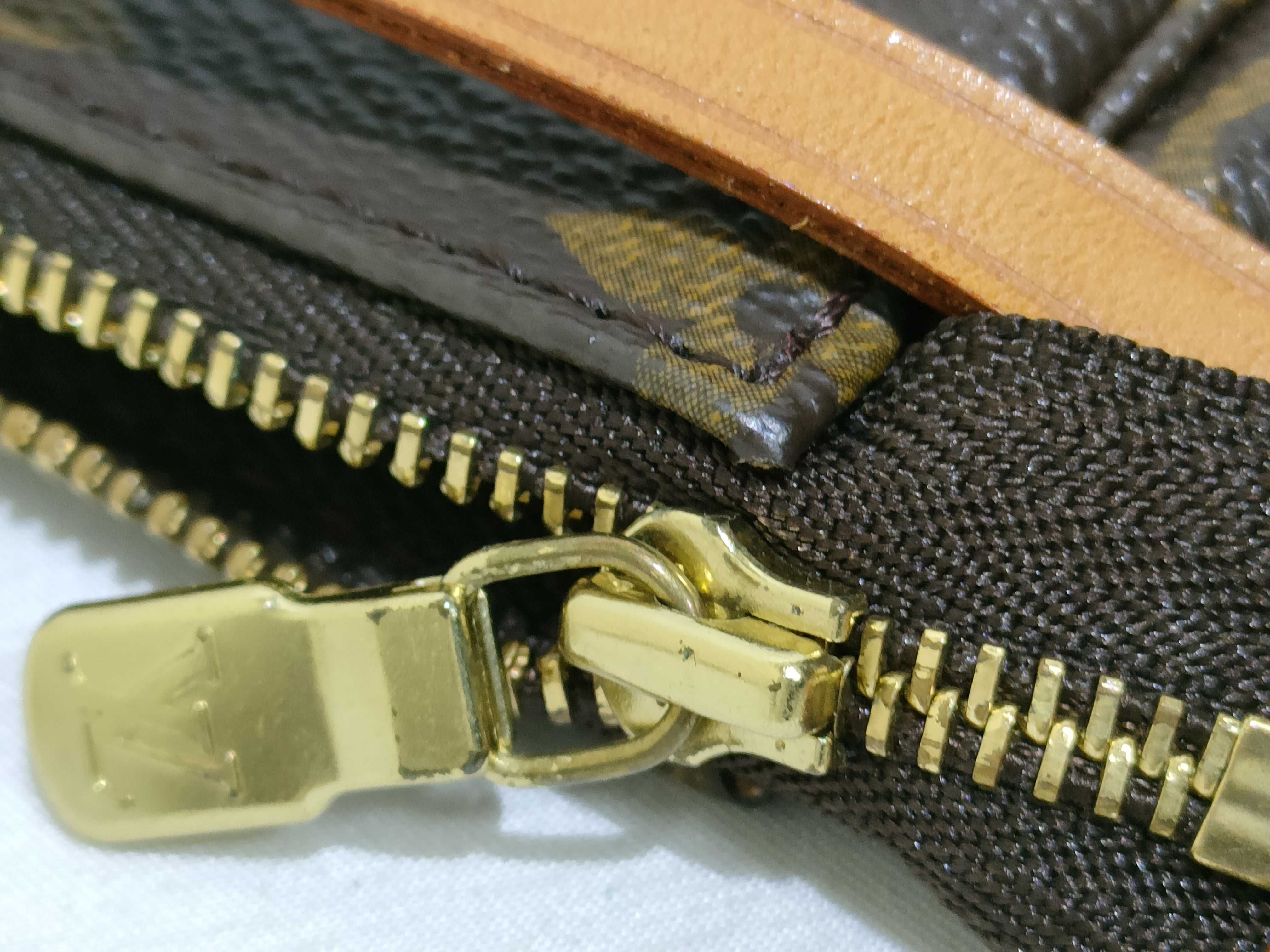 Monogram Pochette Accessoires M51980 SD0020 Brown Handbag — view 12