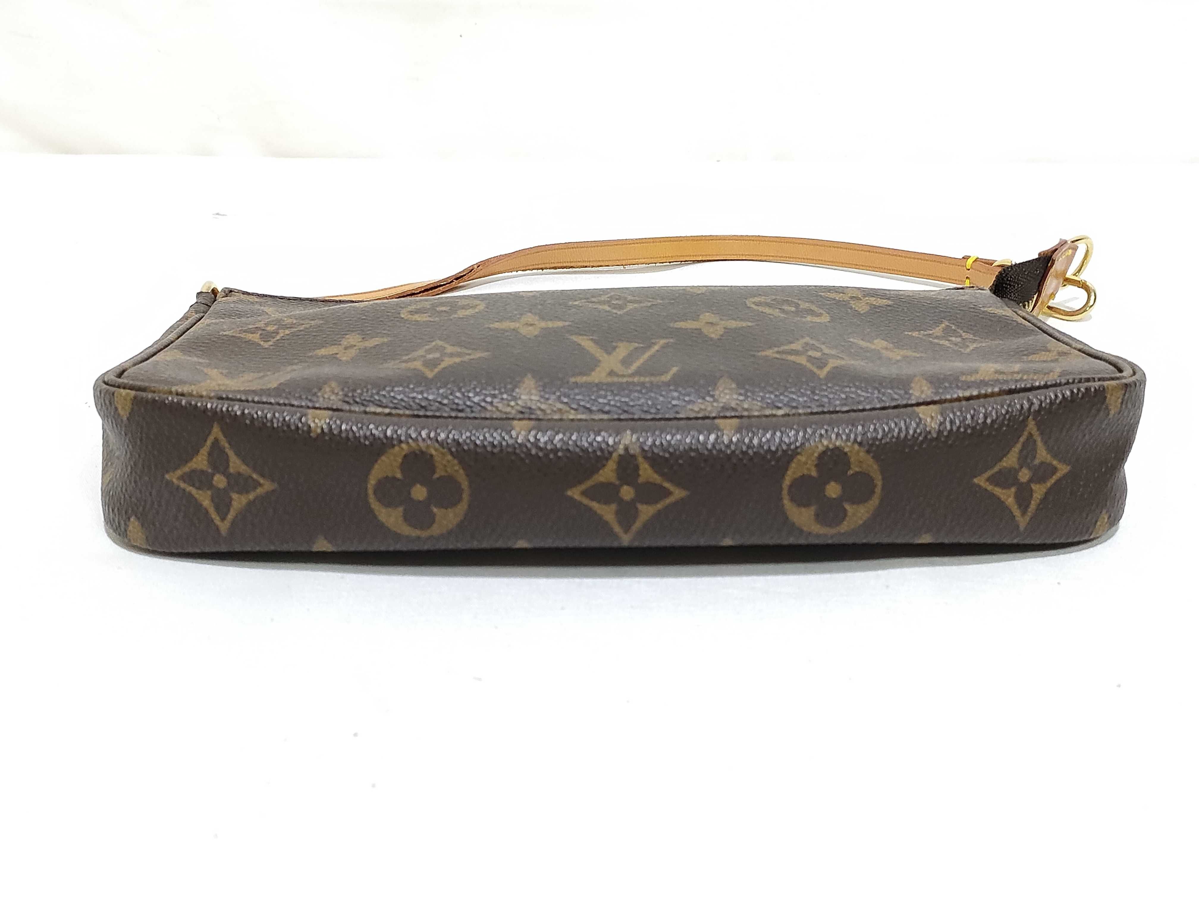 Monogram Pochette Accessoires M51980 SD0020 Brown Handbag — view 7