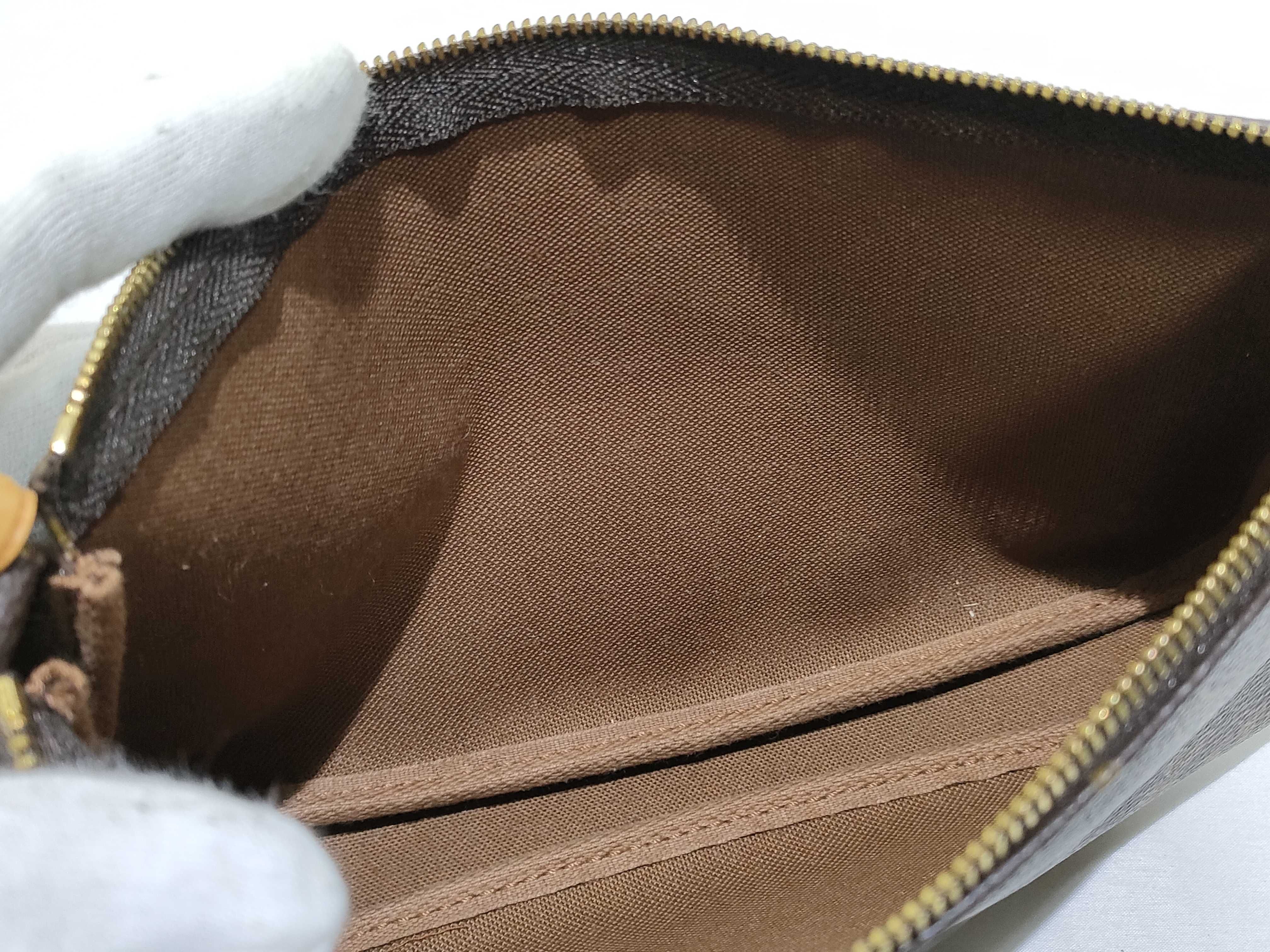 Monogram Pochette Accessoires M51980 SD0020 Brown Handbag — view 9
