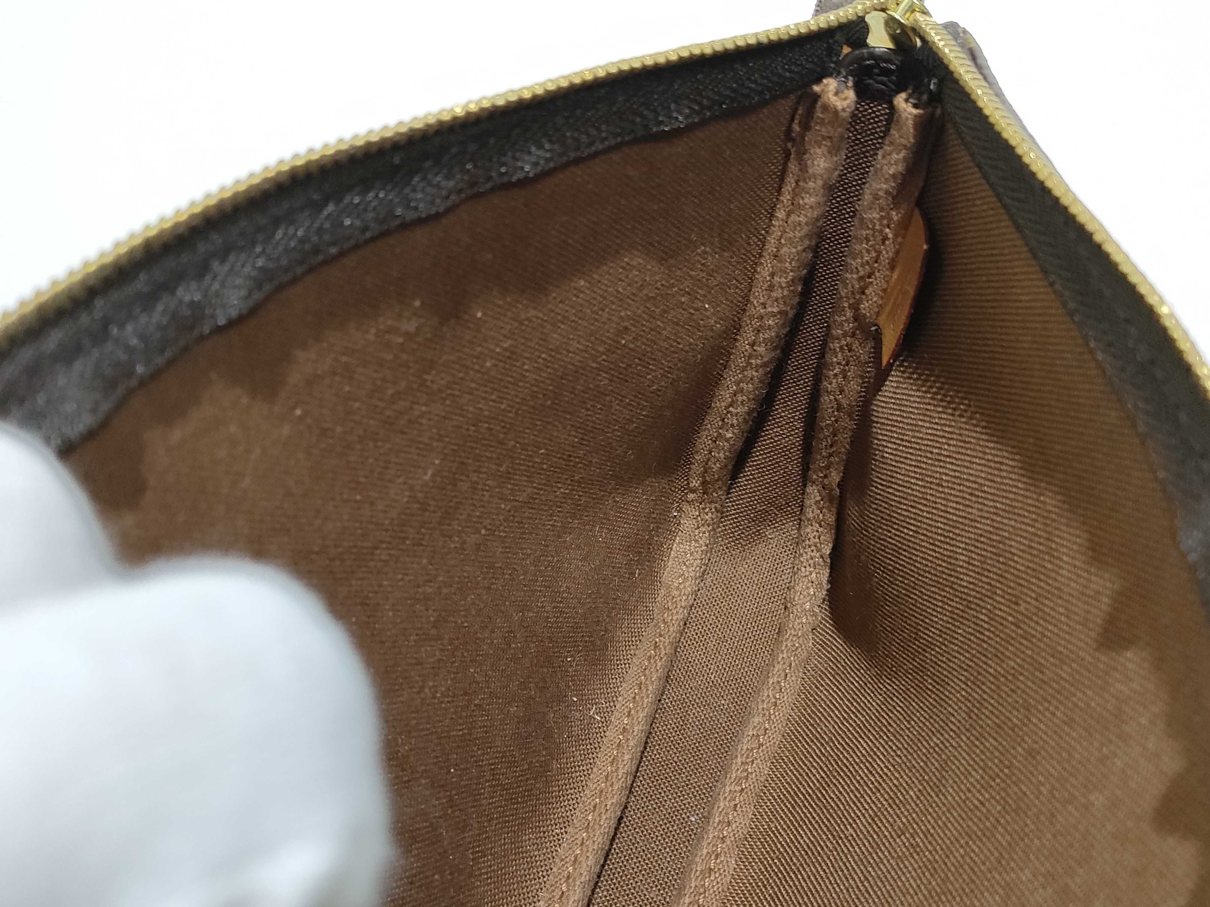 Monogram Pochette Accessoires M51980 SD0020 Brown Handbag — view 10