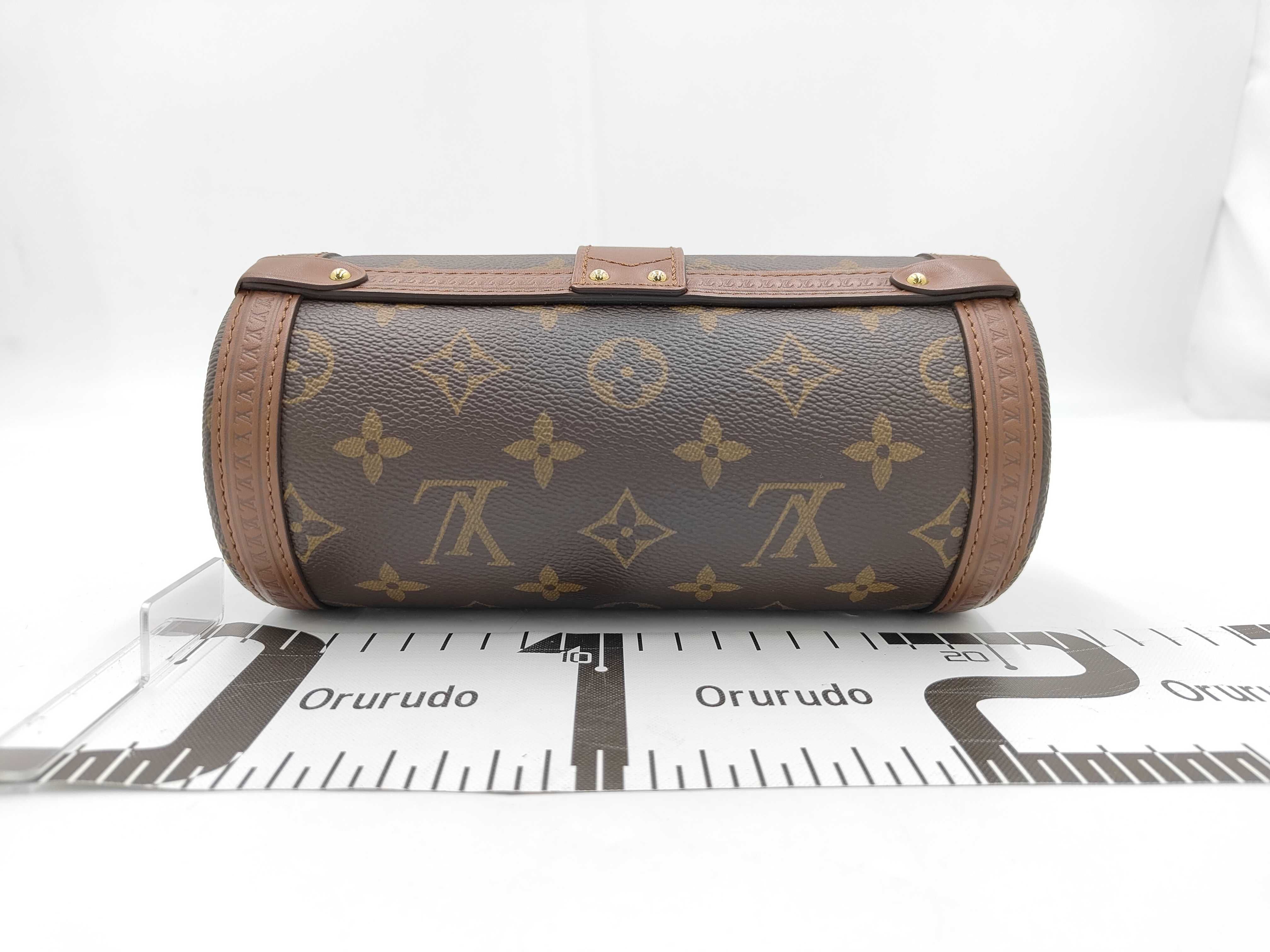 Papillon Trunk Coated Canvas x Calf Leather Handbag — view 2