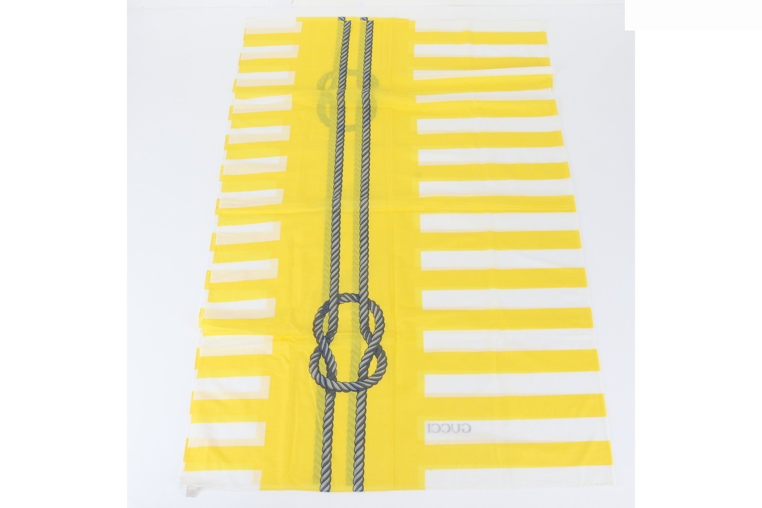 Scarf with tags — view 2