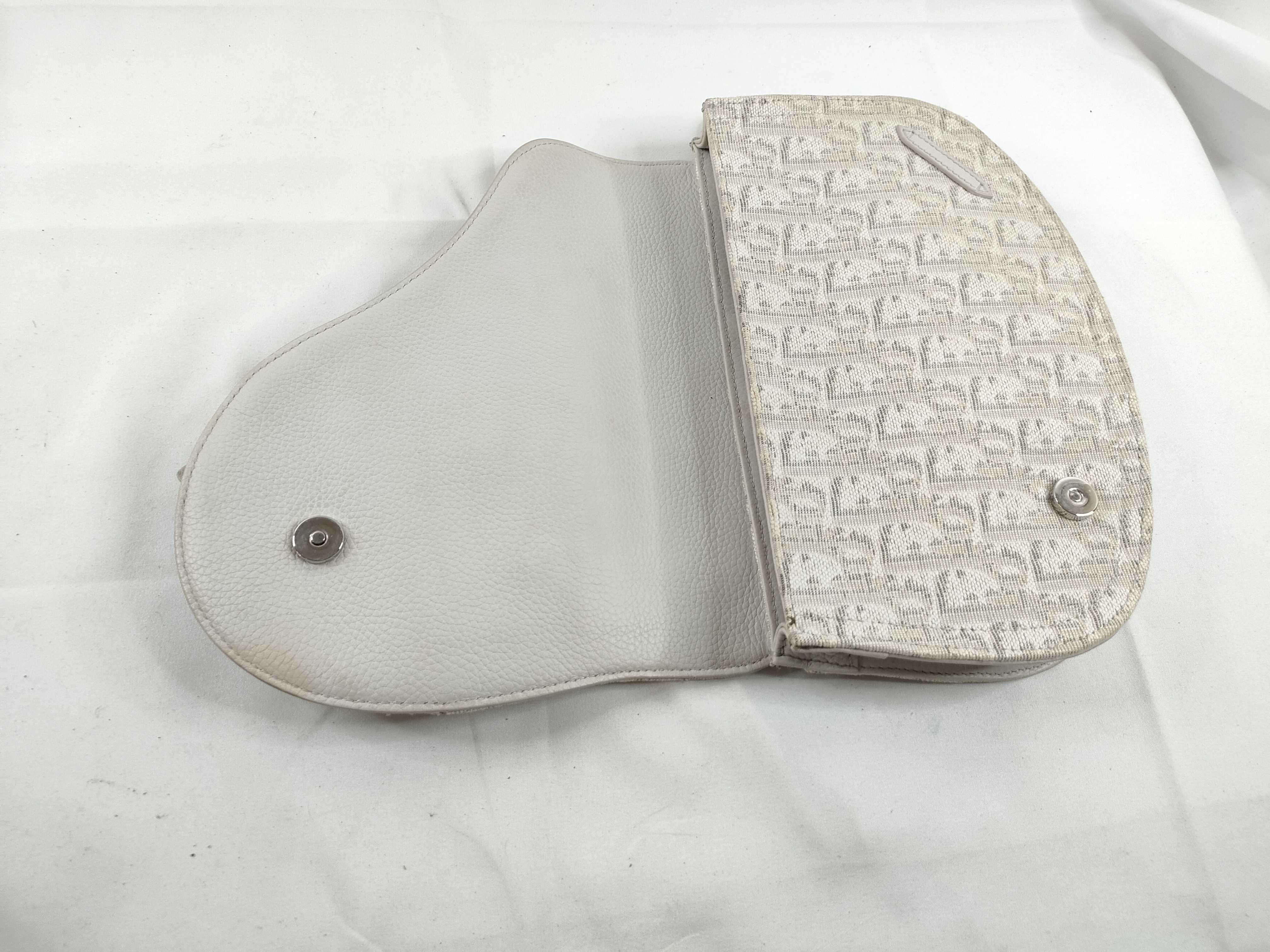 DU- Saddle Bag Canvas Body Bag White 26 BO 0241 Shoulder Bag — view 7