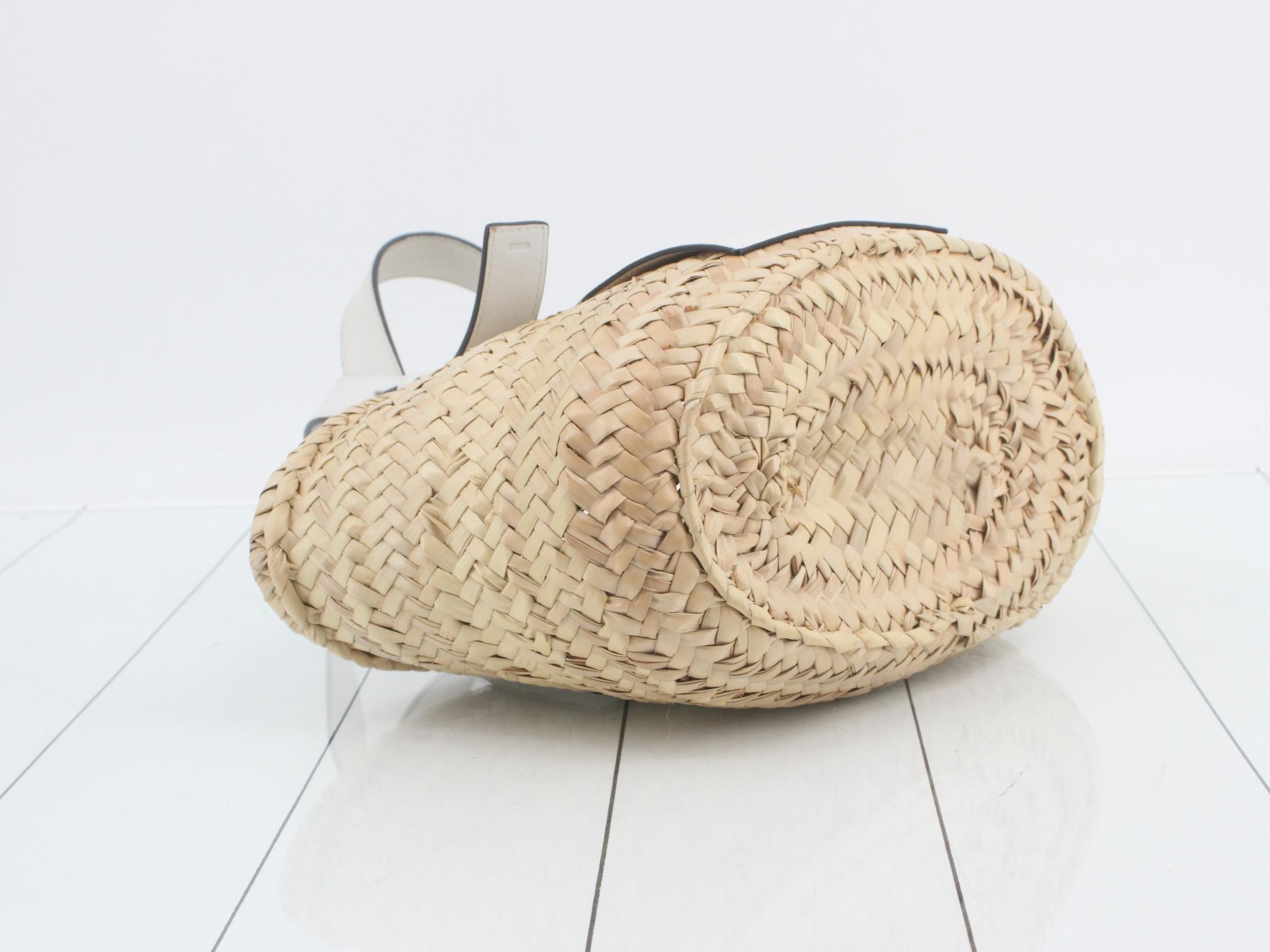 Anagram Calfskin Lifea Basket Small Tote Bag — view 5