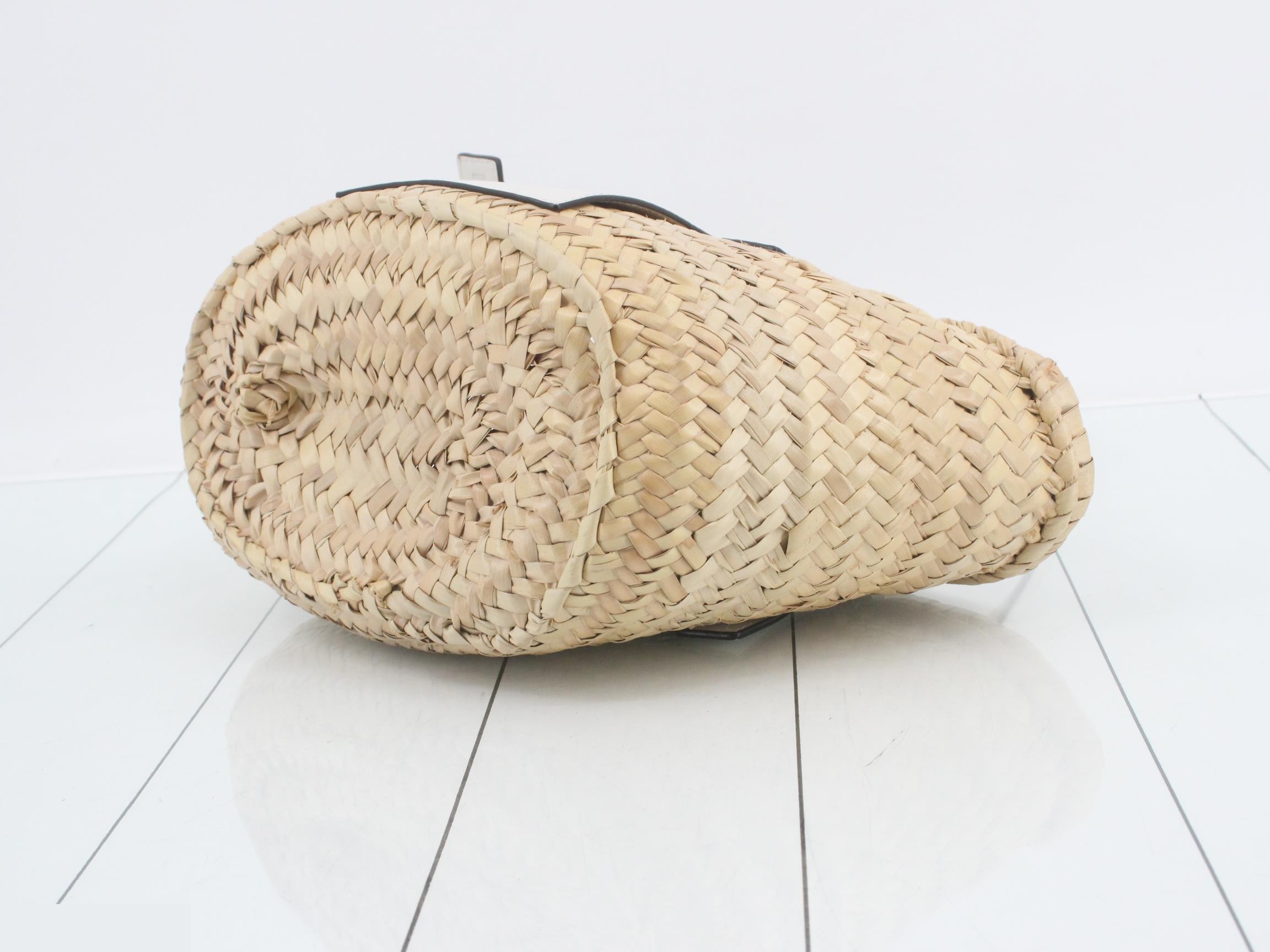 Anagram Calfskin Lifea Basket Small Tote Bag — view 6