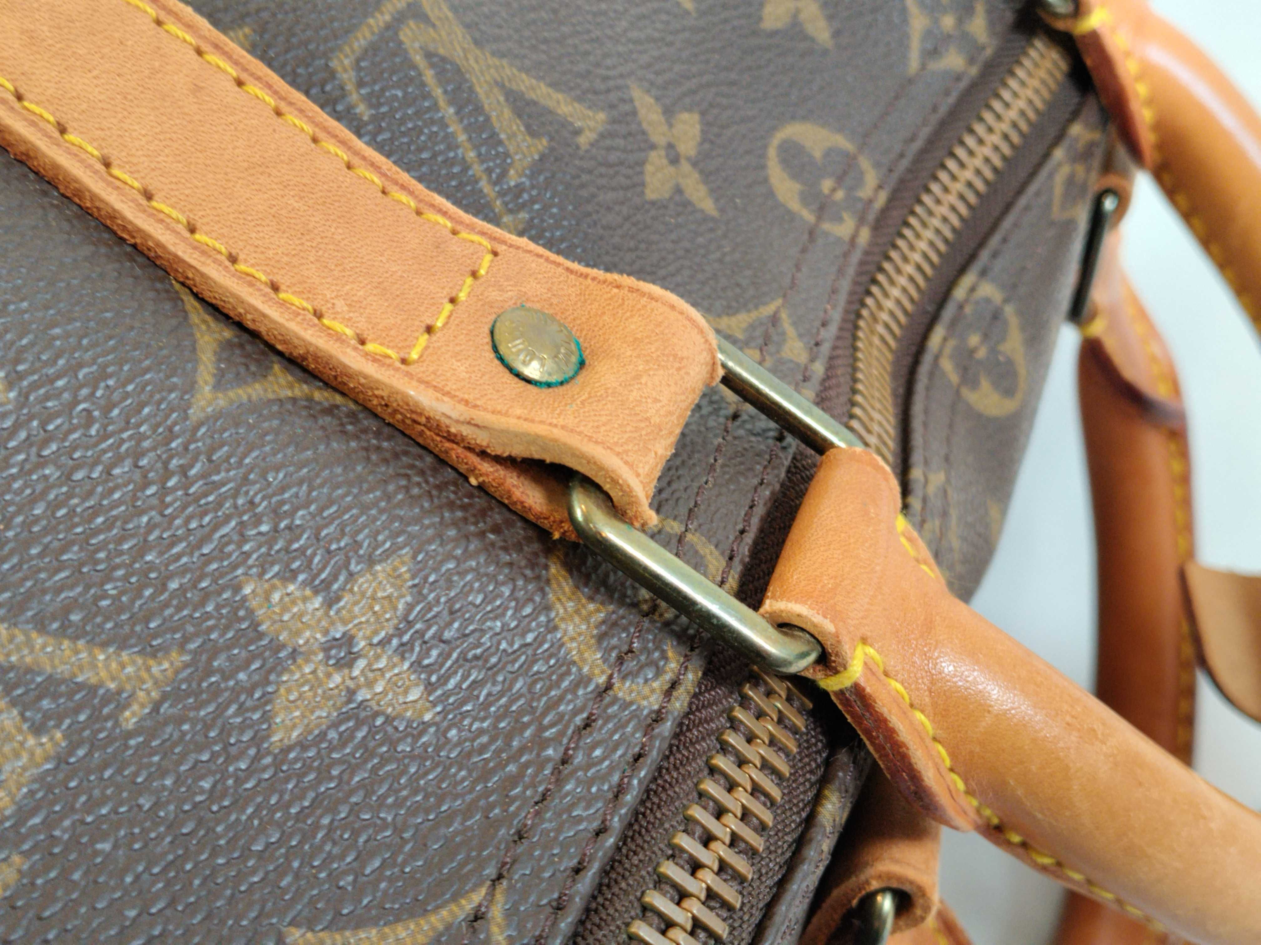Monogram Keepall 45 M41428 VI884 Brown Boston Bag — view 6