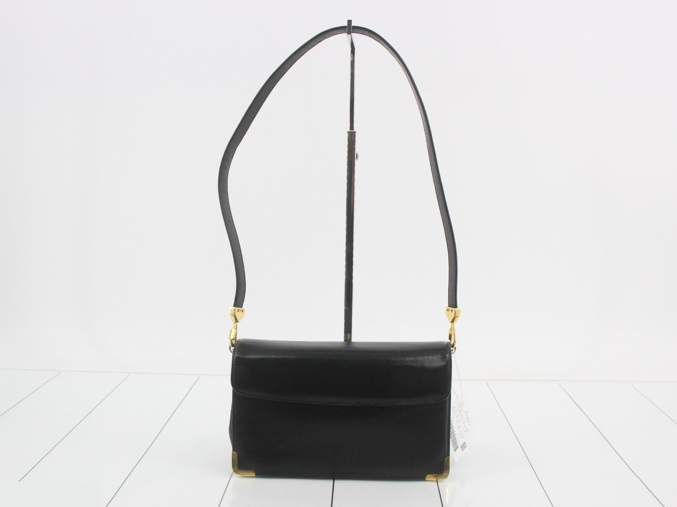 Trotter Leather Shoulder Bag with Coin Purse — view 2