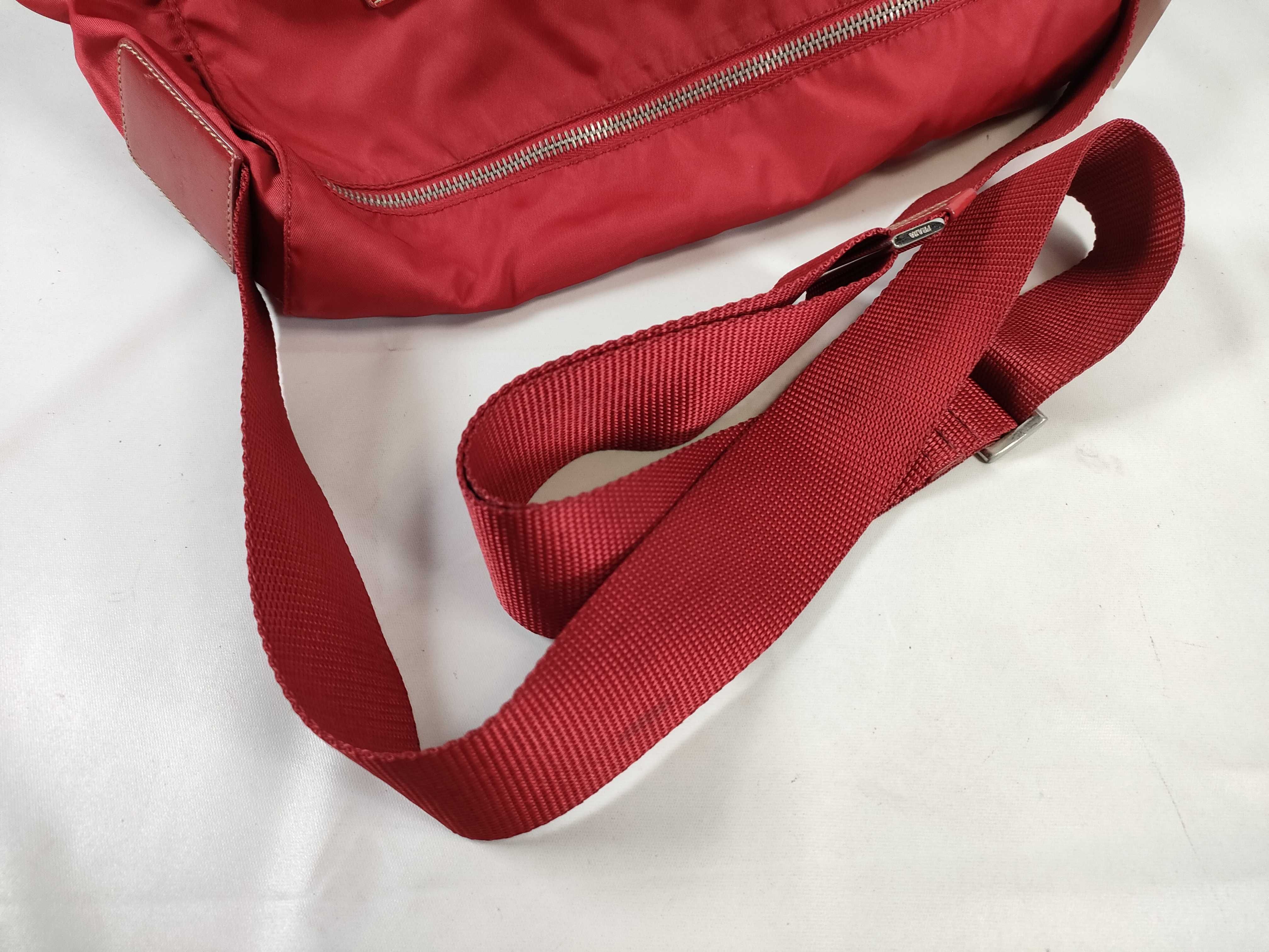 Nylon Messenger Shoulder Bag — view 3