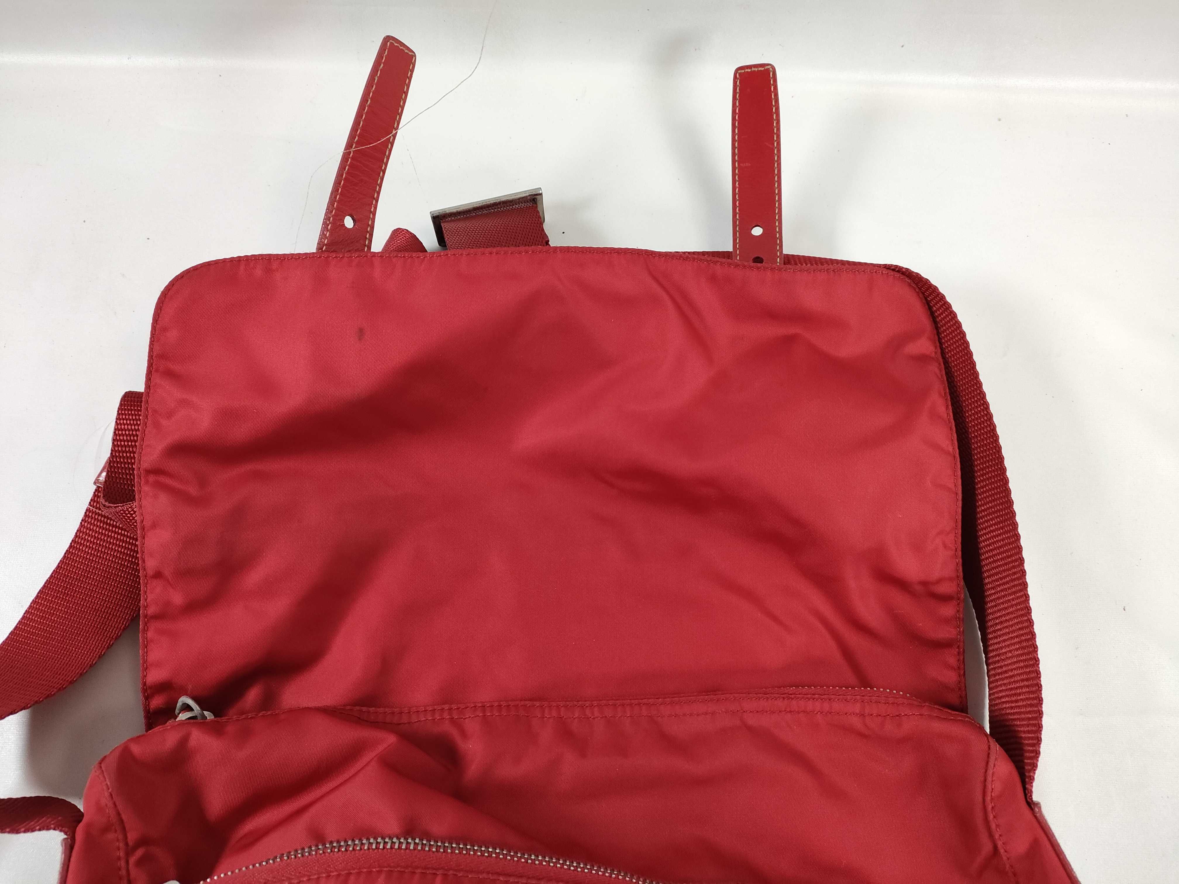 Nylon Messenger Shoulder Bag — view 9