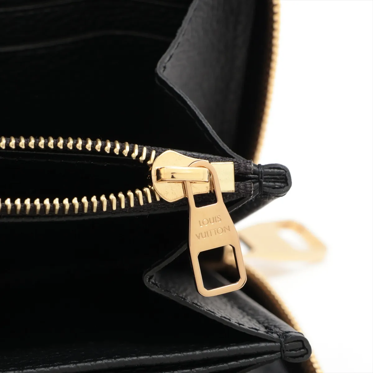 Bicolor Monogram Empreinte Zippy Wallet - Black Round Zip Wallet M28794 (RFID detected) — view 12