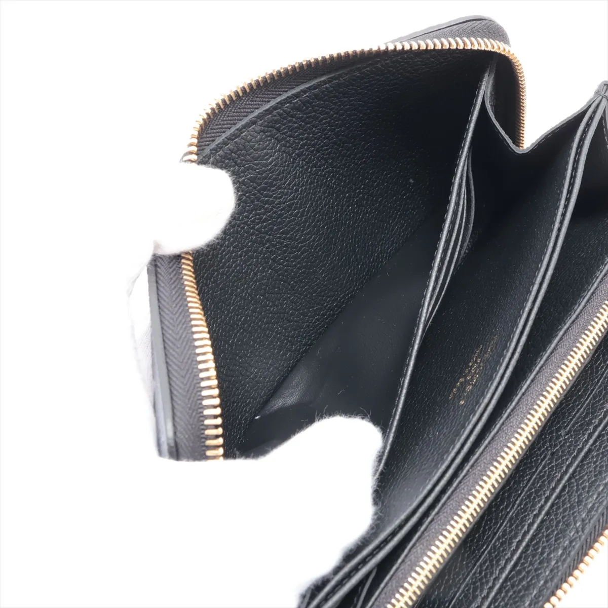 Bicolor Monogram Empreinte Zippy Wallet - Black Round Zip Wallet M28794 (RFID detected) — view 4