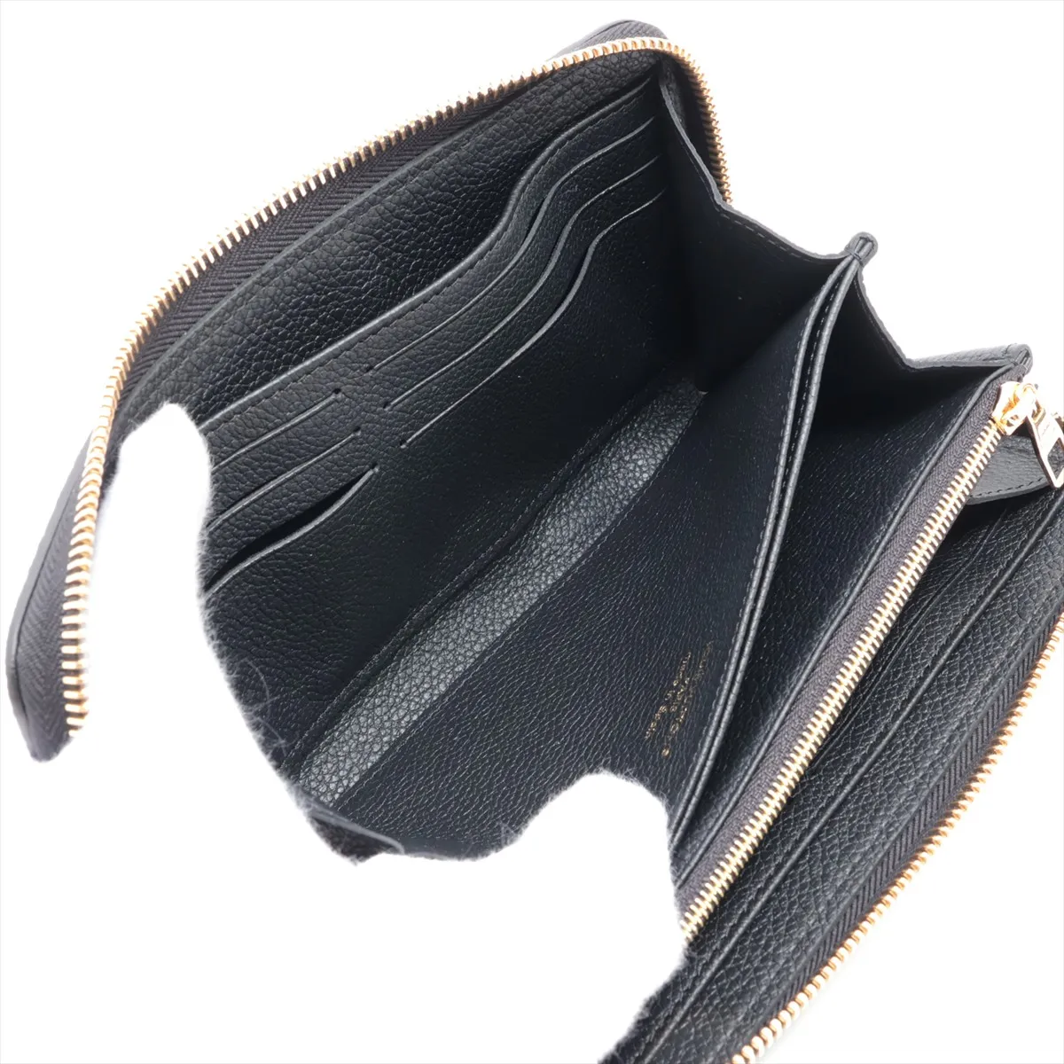 Bicolor Monogram Empreinte Zippy Wallet - Black Round Zip Wallet M28794 (RFID detected) — view 5