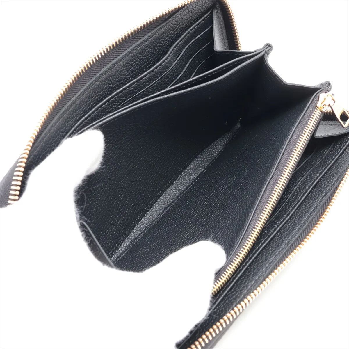 Bicolor Monogram Empreinte Zippy Wallet - Black Round Zip Wallet M28794 (RFID detected) — view 7