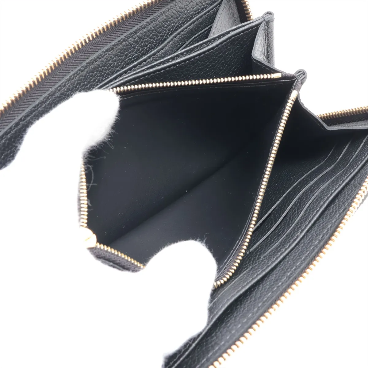 Bicolor Monogram Empreinte Zippy Wallet - Black Round Zip Wallet M28794 (RFID detected) — view 10