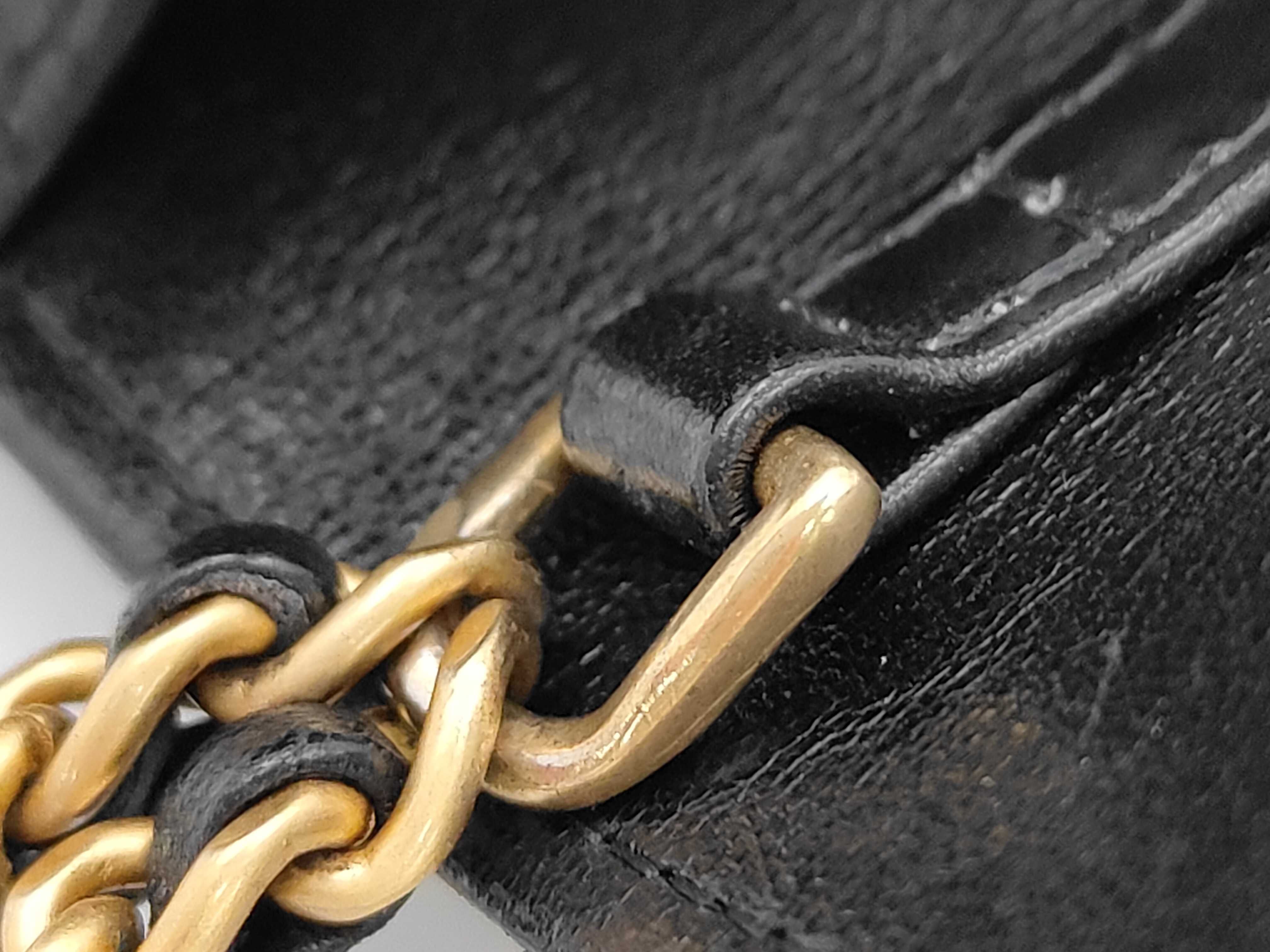 Matelassé Chain Shoulder Bag — view 7