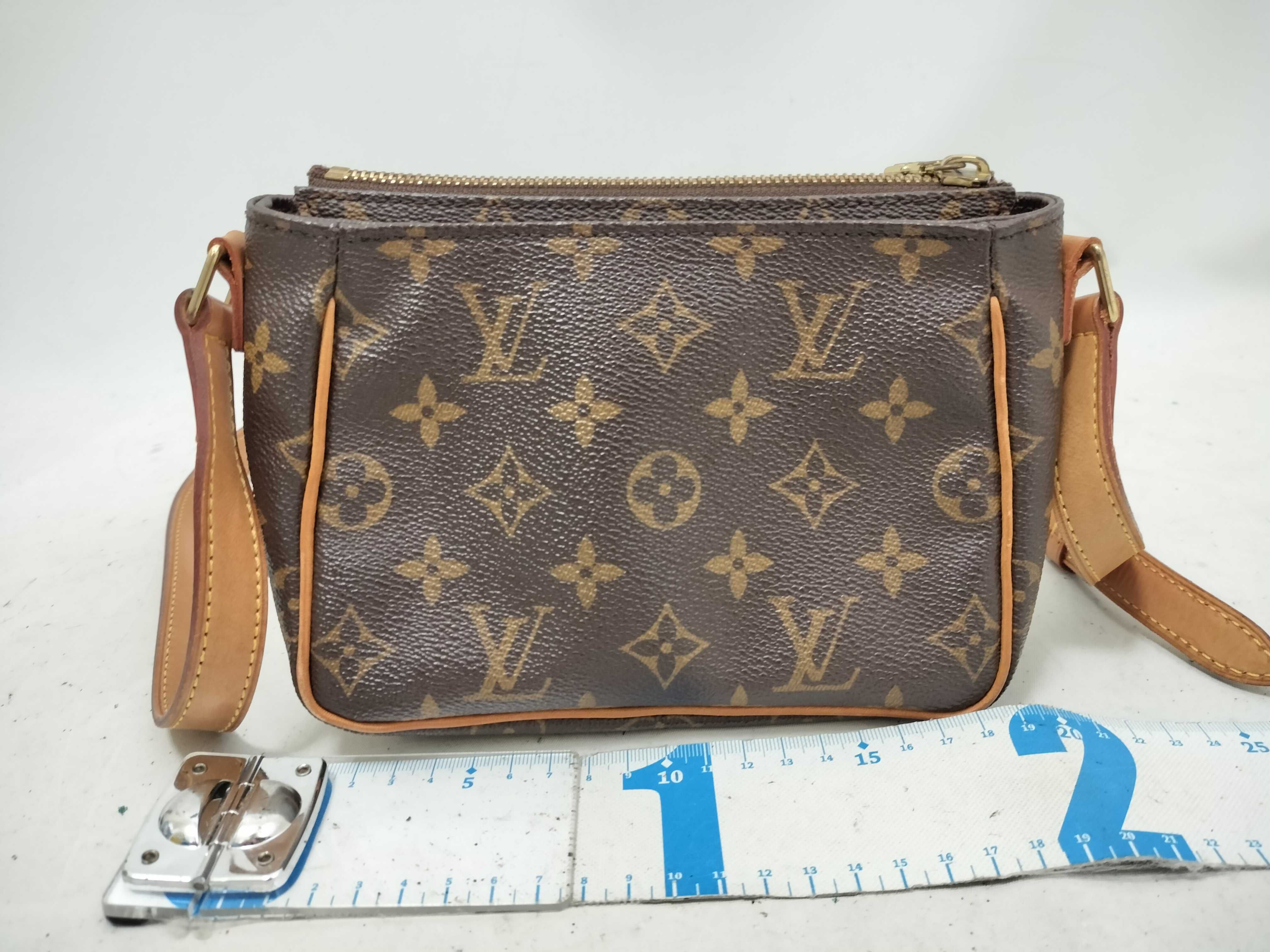 Monogram Vuitton Monogram Vivacite PM M51165 Brown Shoulder Bag — view 2