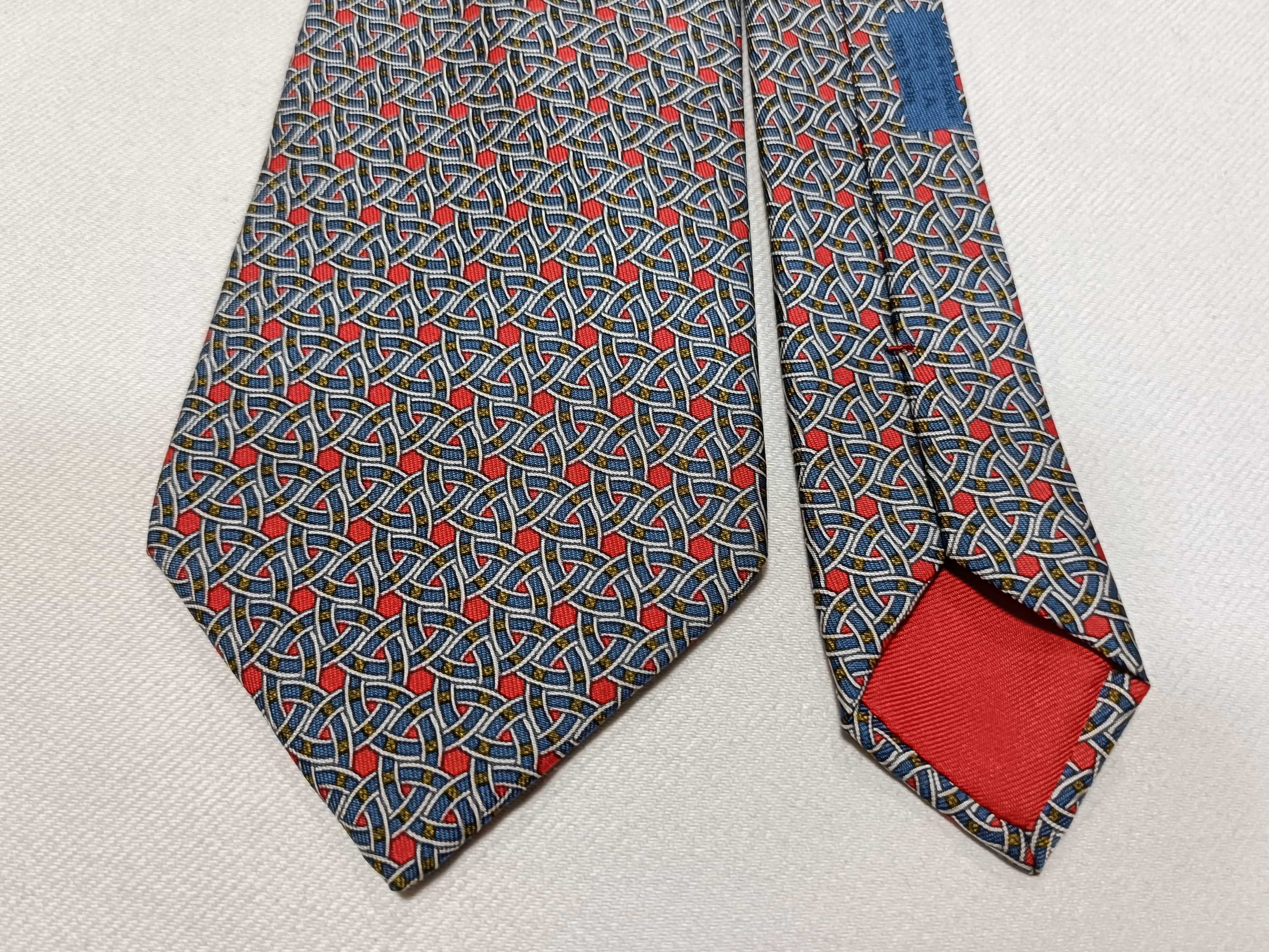 Geometric Pattern Tie and Other Accessories — view 6