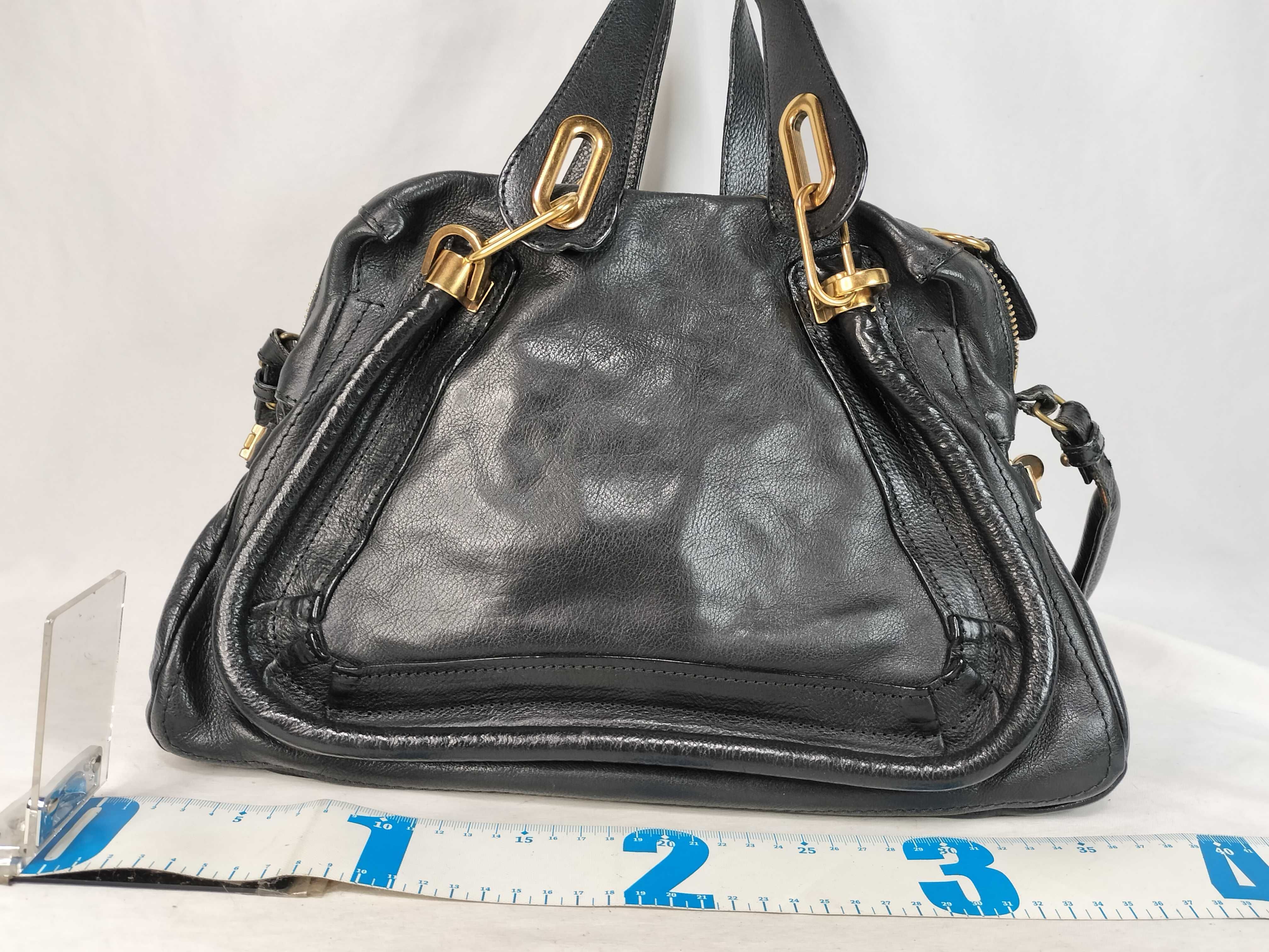 Paraty 2-Way Tote Bag - Leather, Black — view 2