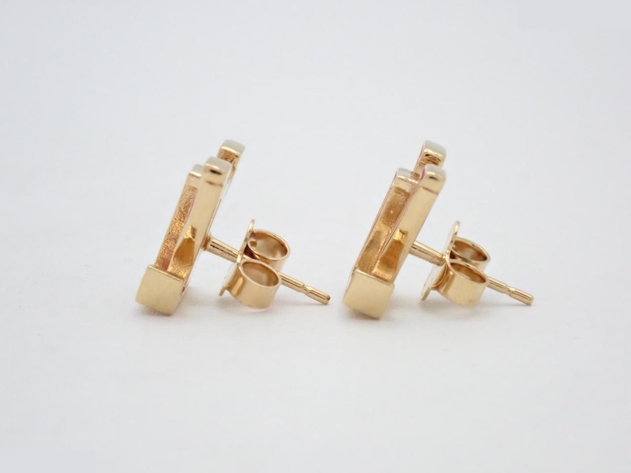M01721 Earrings - LV Iconic Enamel — view 3