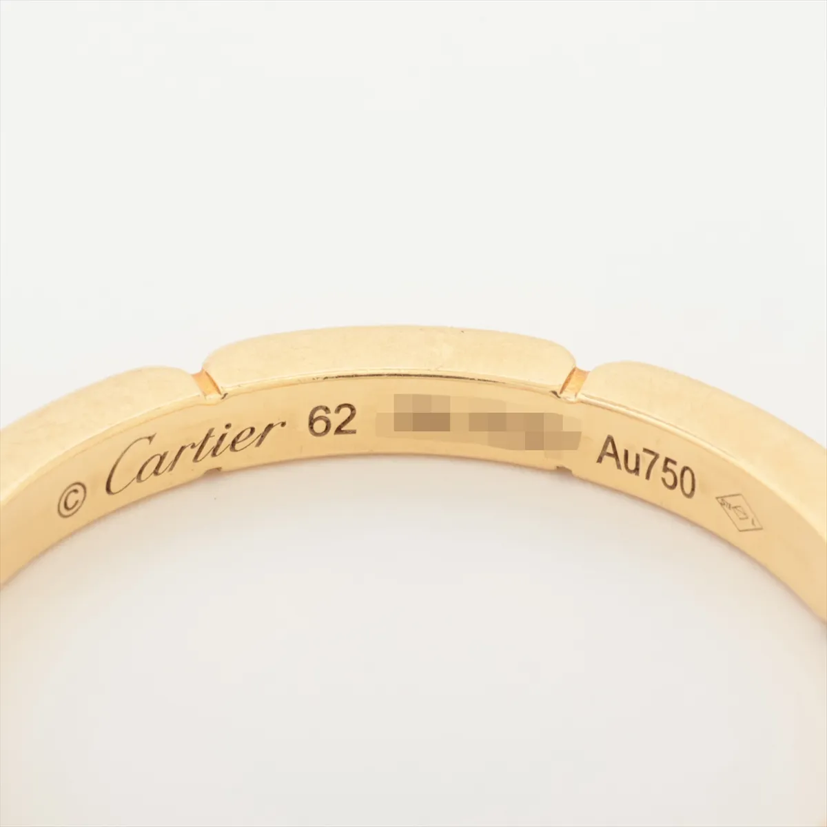 Maillon Panthère Ring, 750 (Yellow Gold), 4.6g, Size 62, Initials JMJ089 — view 3