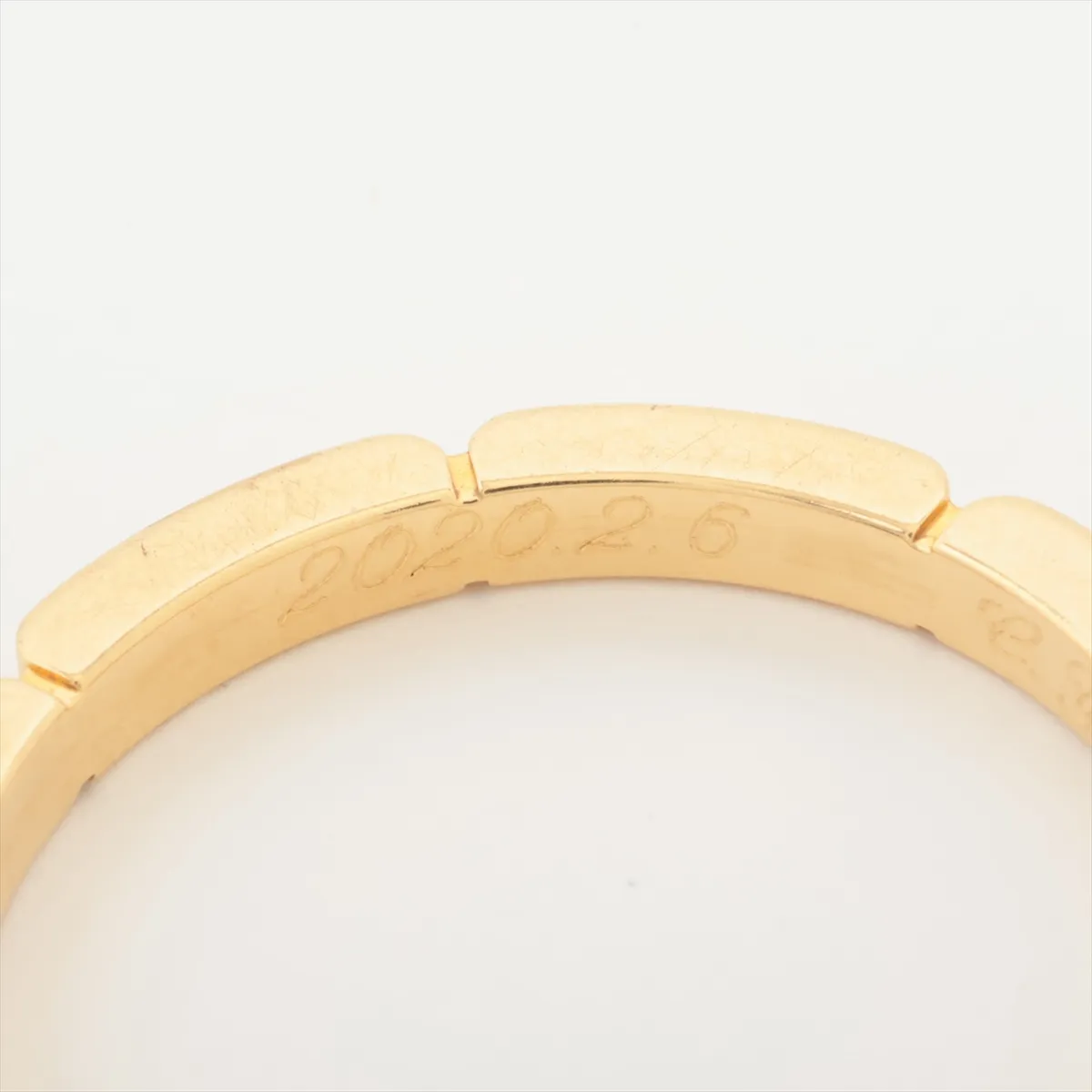 Maillon Panthère Ring, 750 (Yellow Gold), 4.6g, Size 62, Initials JMJ089 — view 4