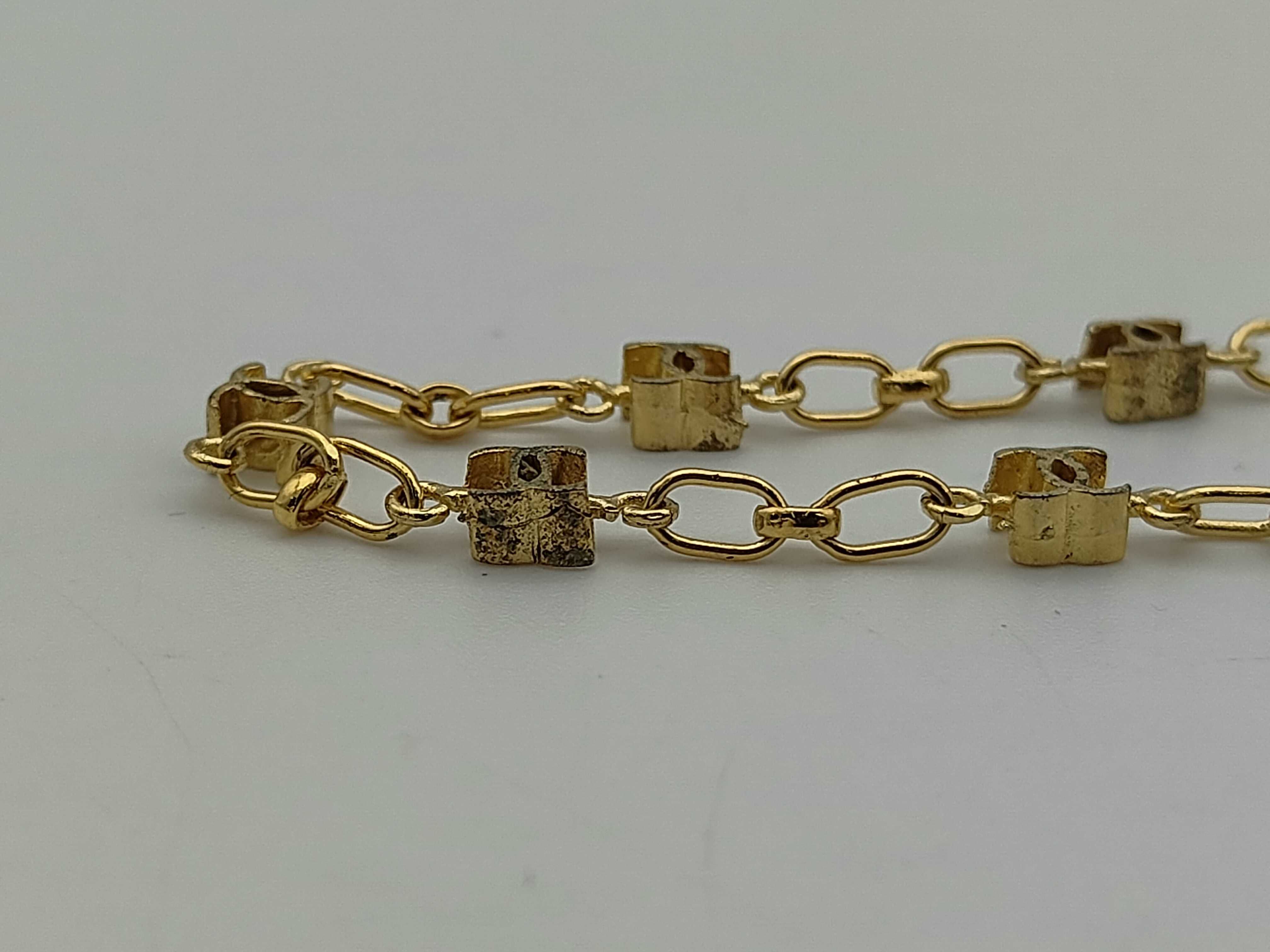 Vintage Necklace with Many Coco Marks (with some wear) — view 3