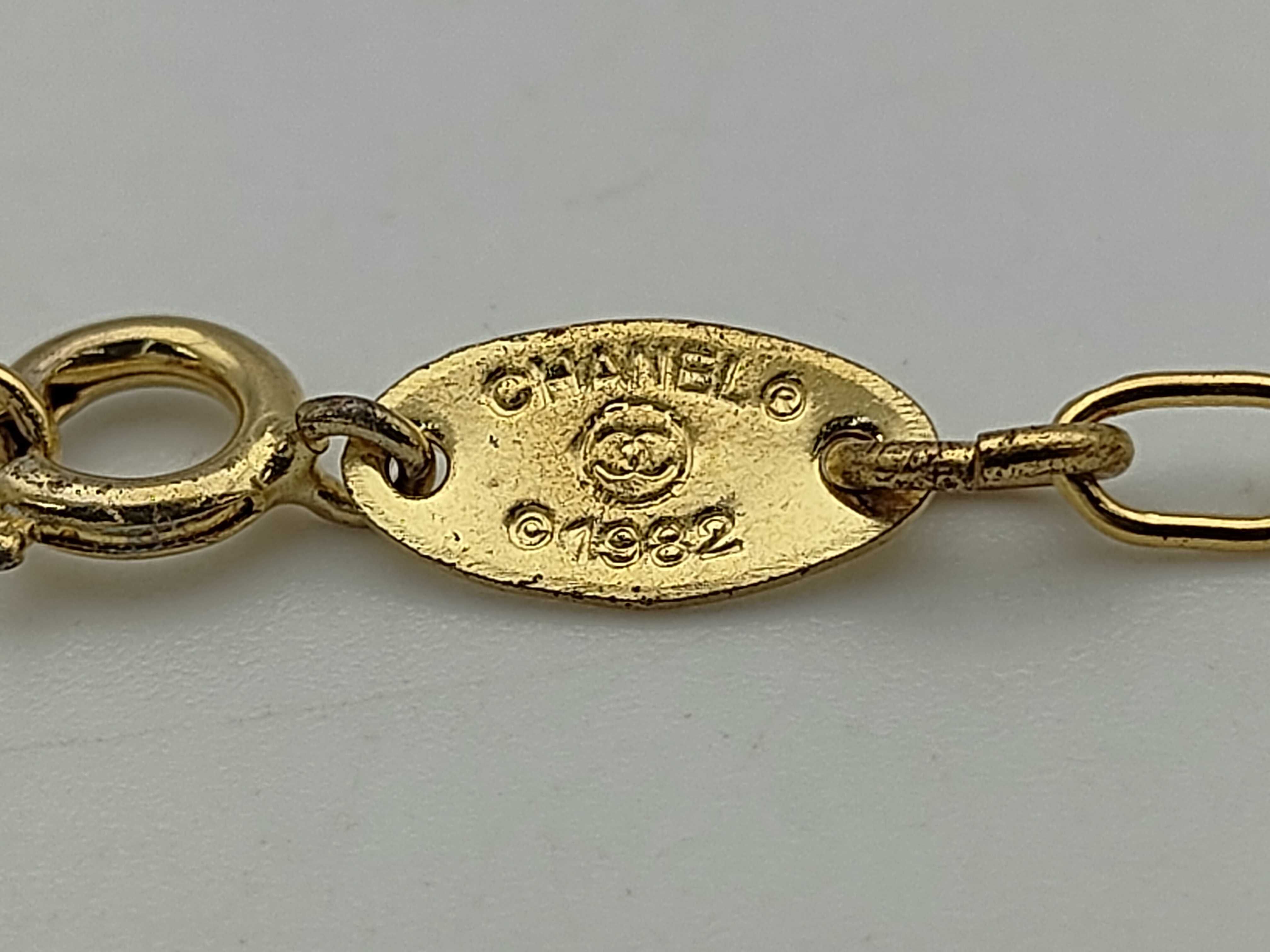 Vintage Necklace with Many Coco Marks (with some wear) — view 4