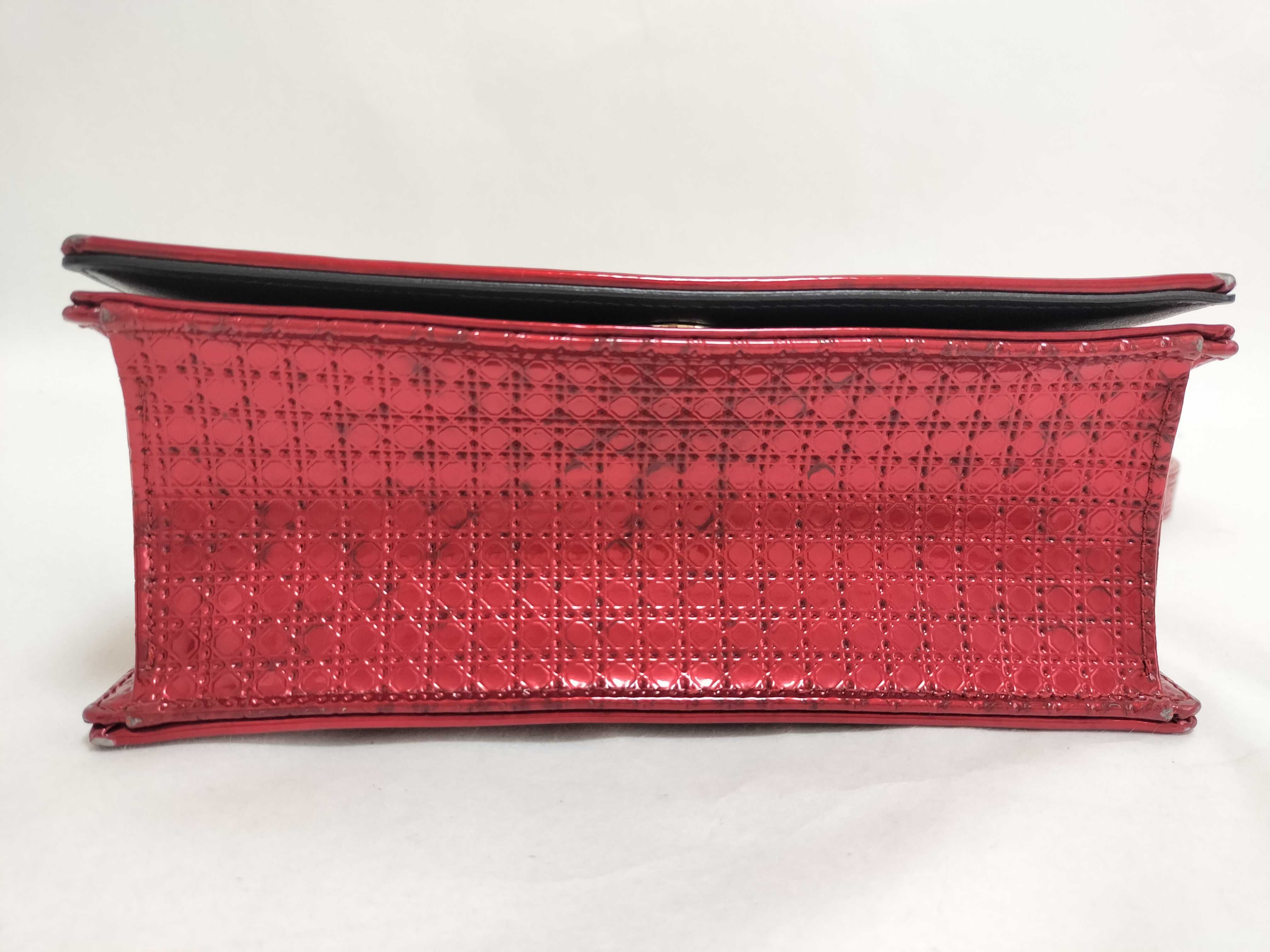 SG-Christian Dioroma chain shoulder bag Red — view 7