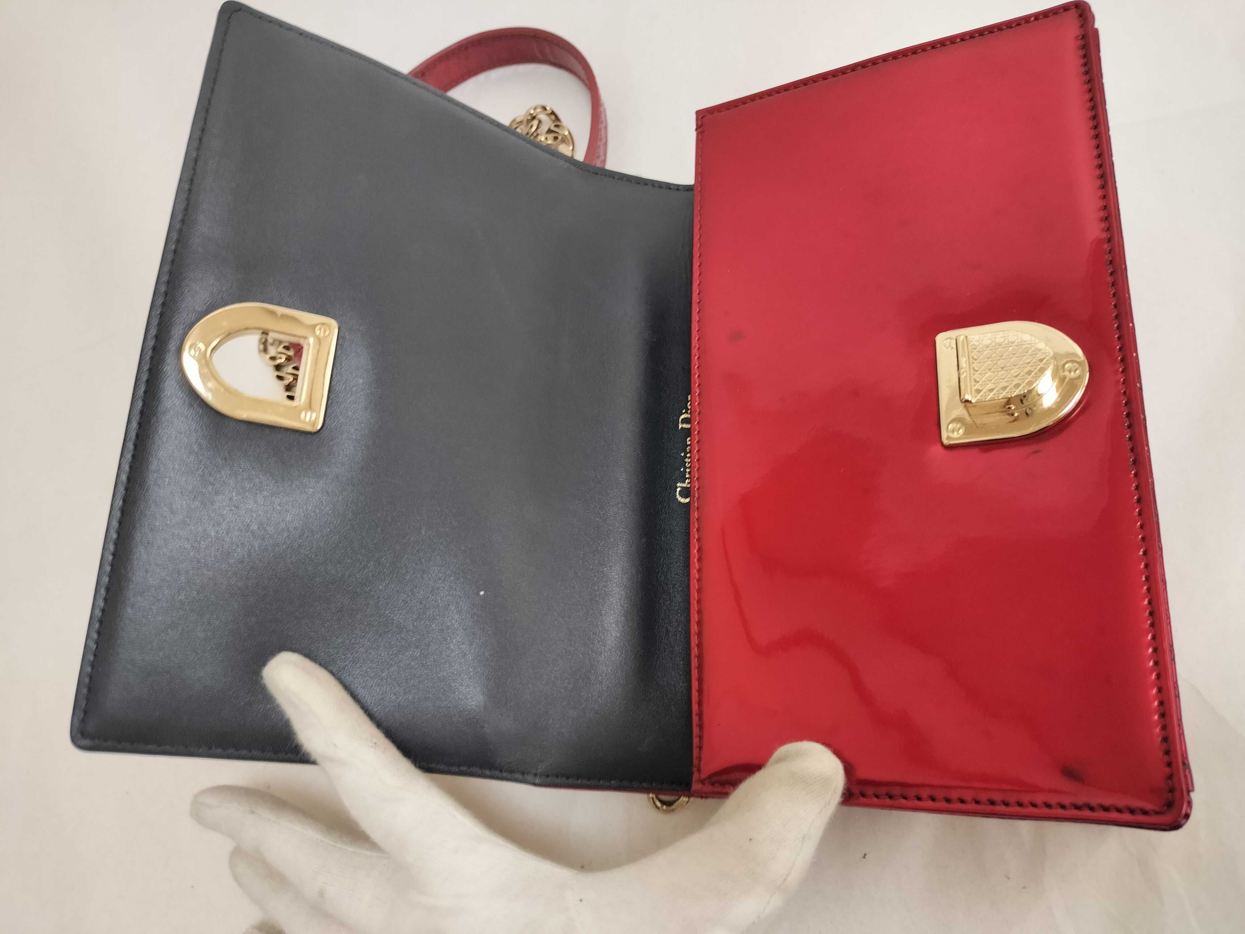 SG-Christian Dioroma chain shoulder bag Red — view 8