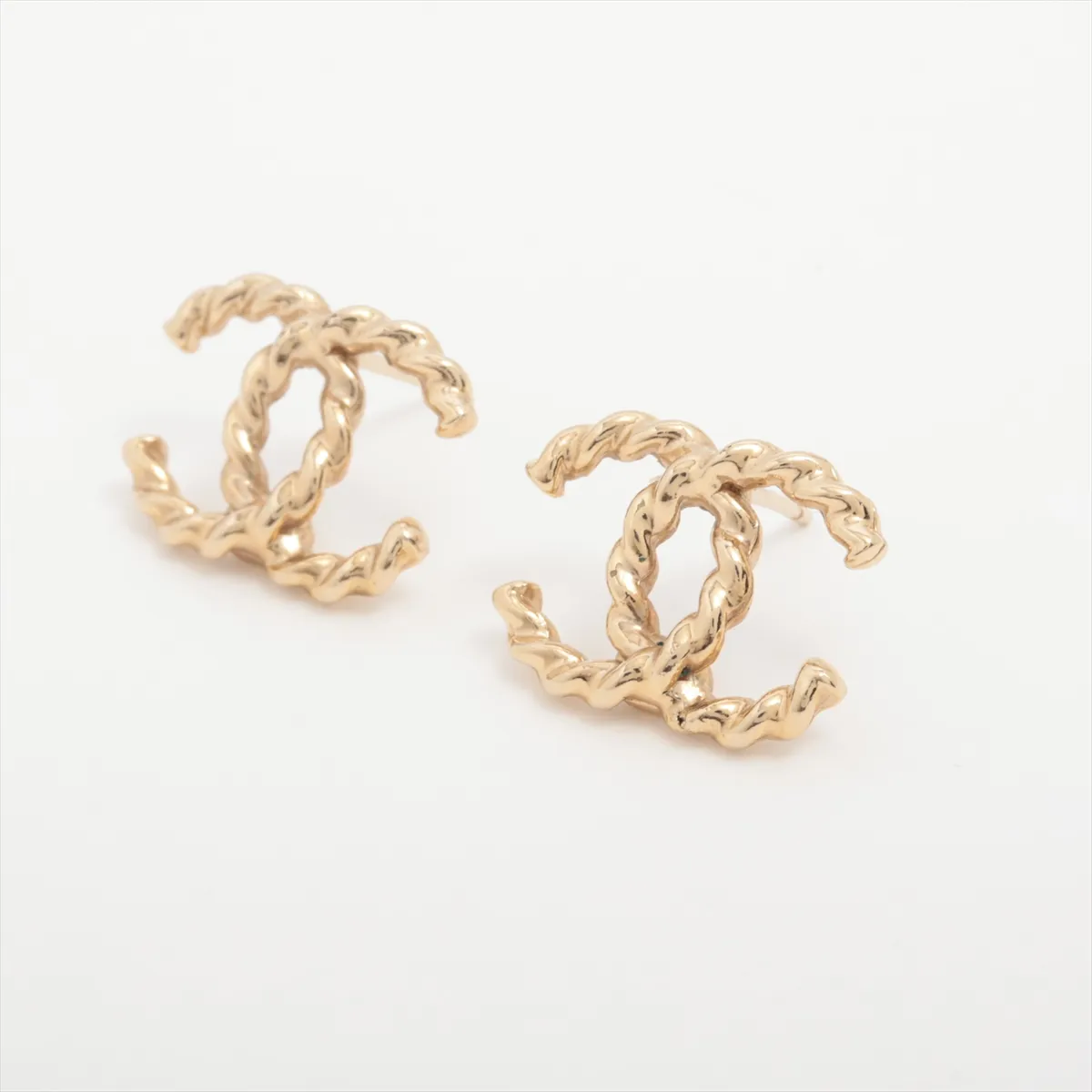 Coco Mark F24P Earrings (Pair) GP Gold. — view 3