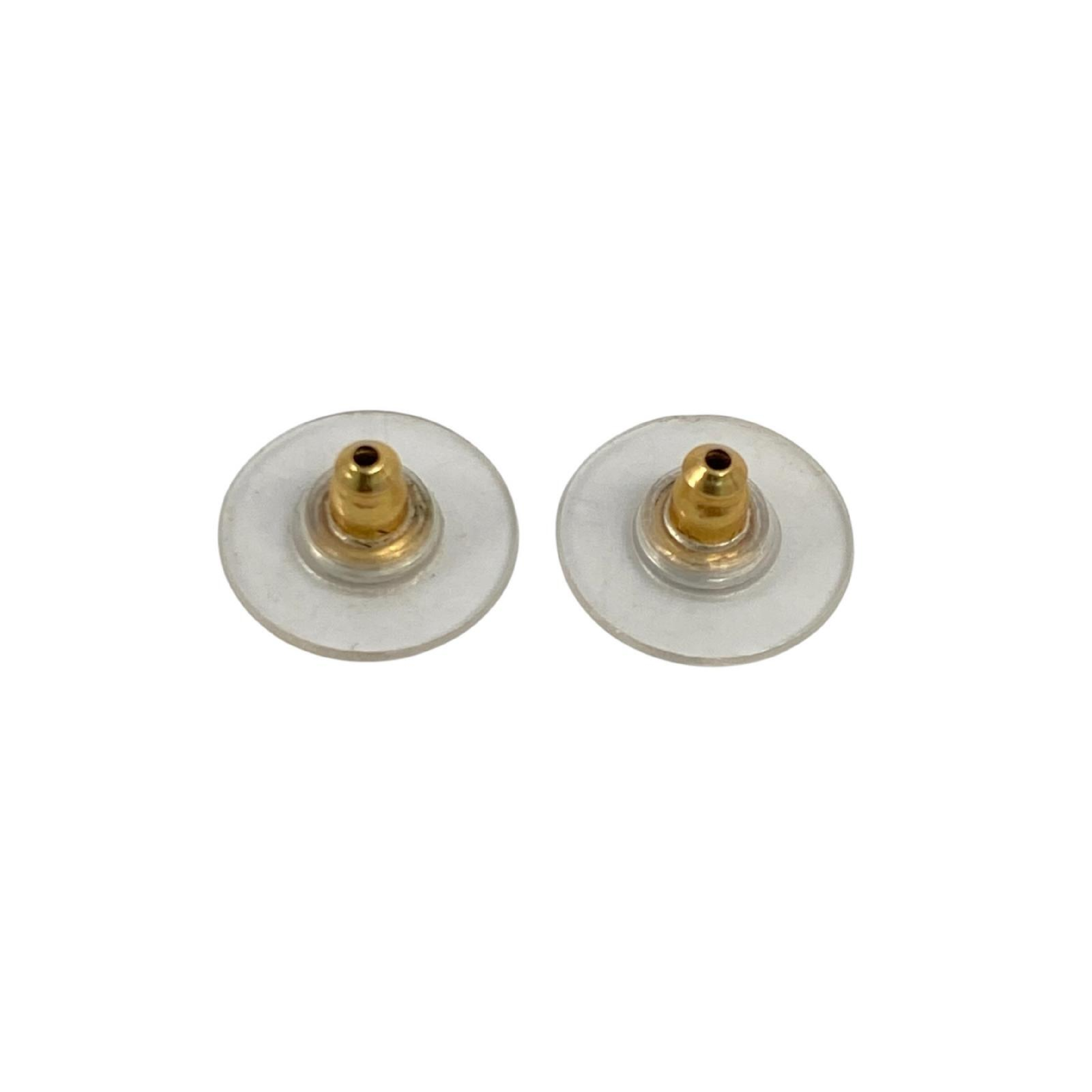 【*Shipped from: Hong Kong*】CHANEL Gold-colored Metal/Faux Pearl Coco Mark Star Earrings A17B Earrings — view 9