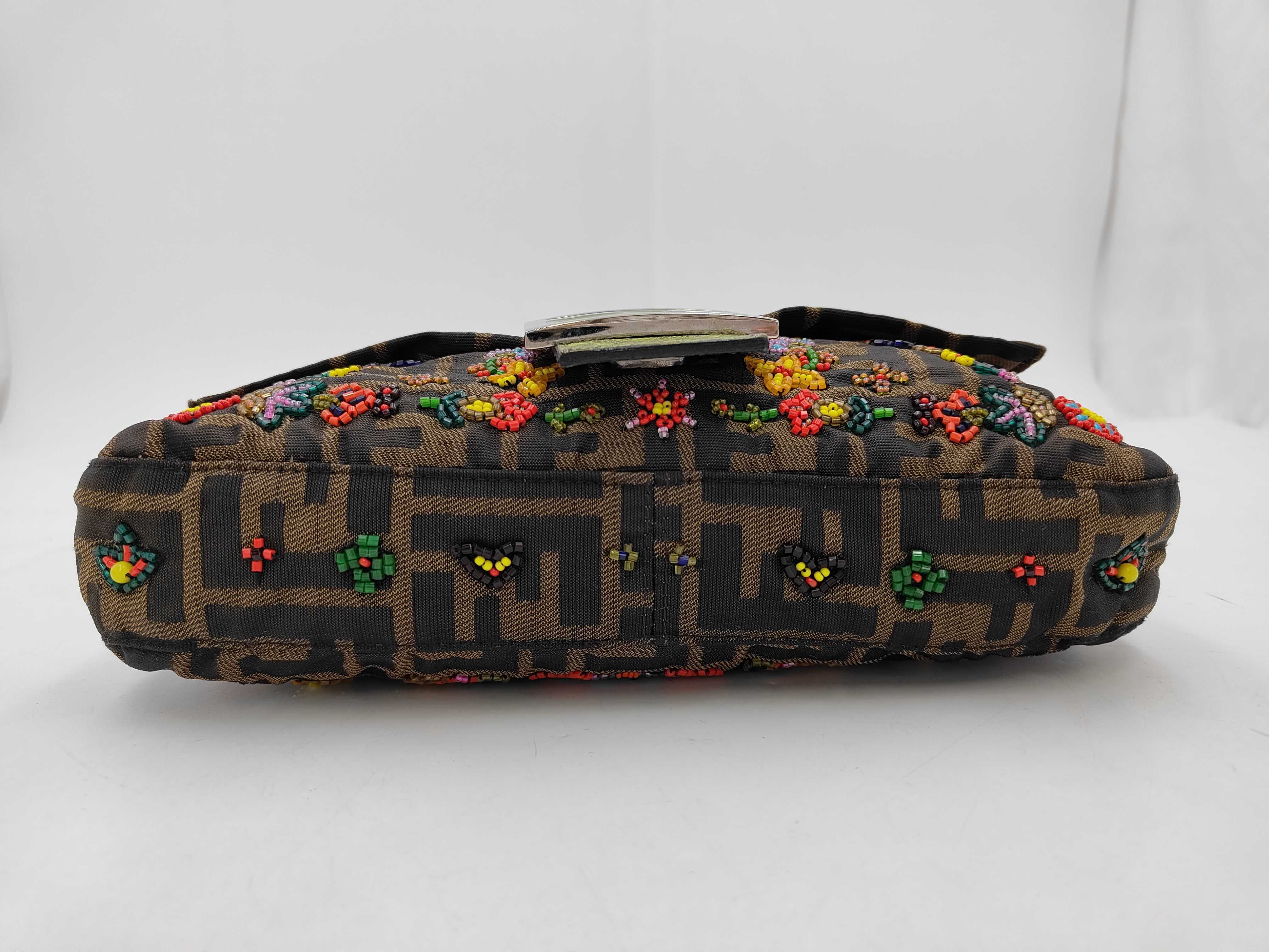 Mamma Bucket Beaded Embroidery Zucca Bag Shoulder Bag — view 3