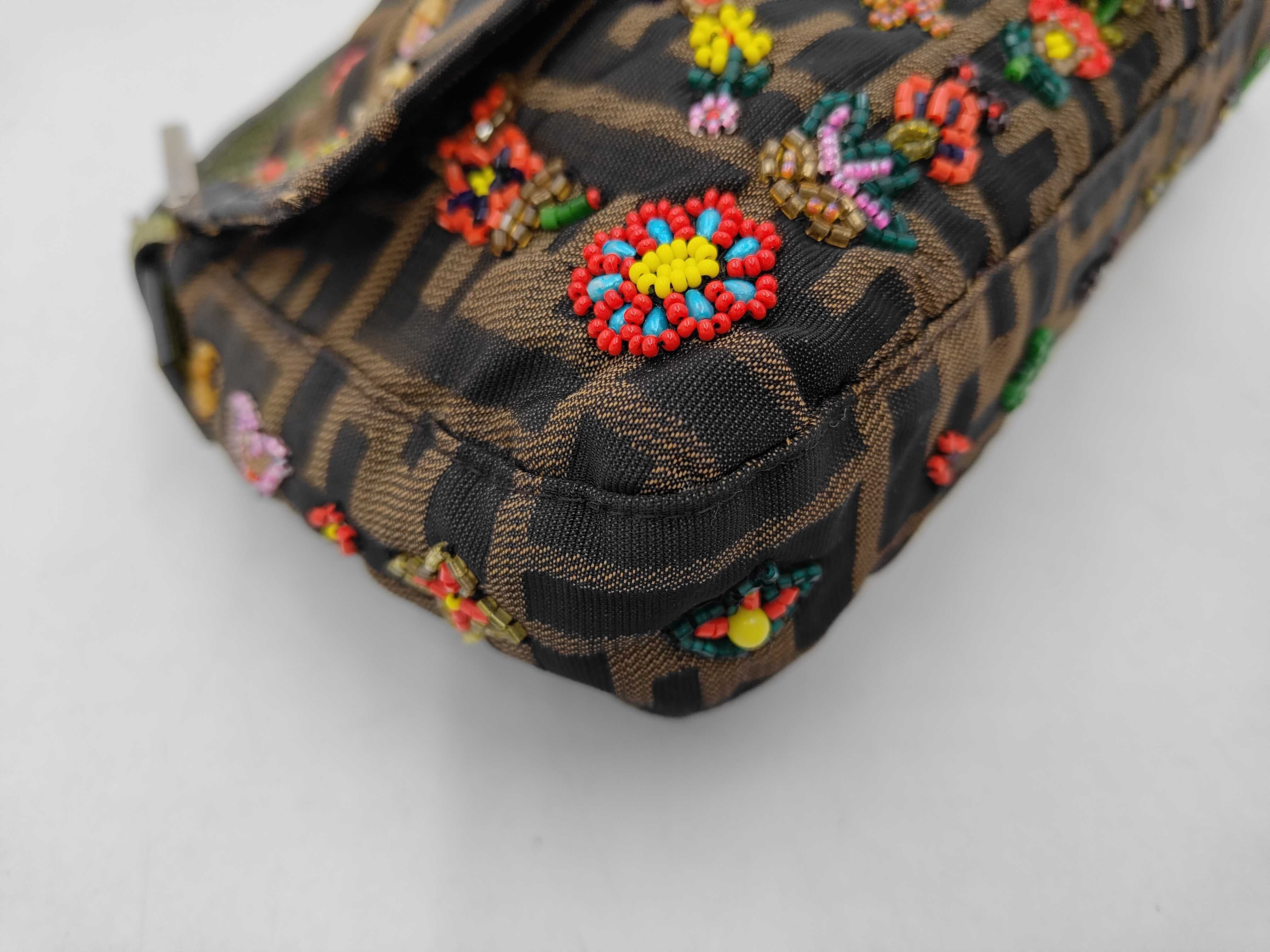 Mamma Bucket Beaded Embroidery Zucca Bag Shoulder Bag — view 4