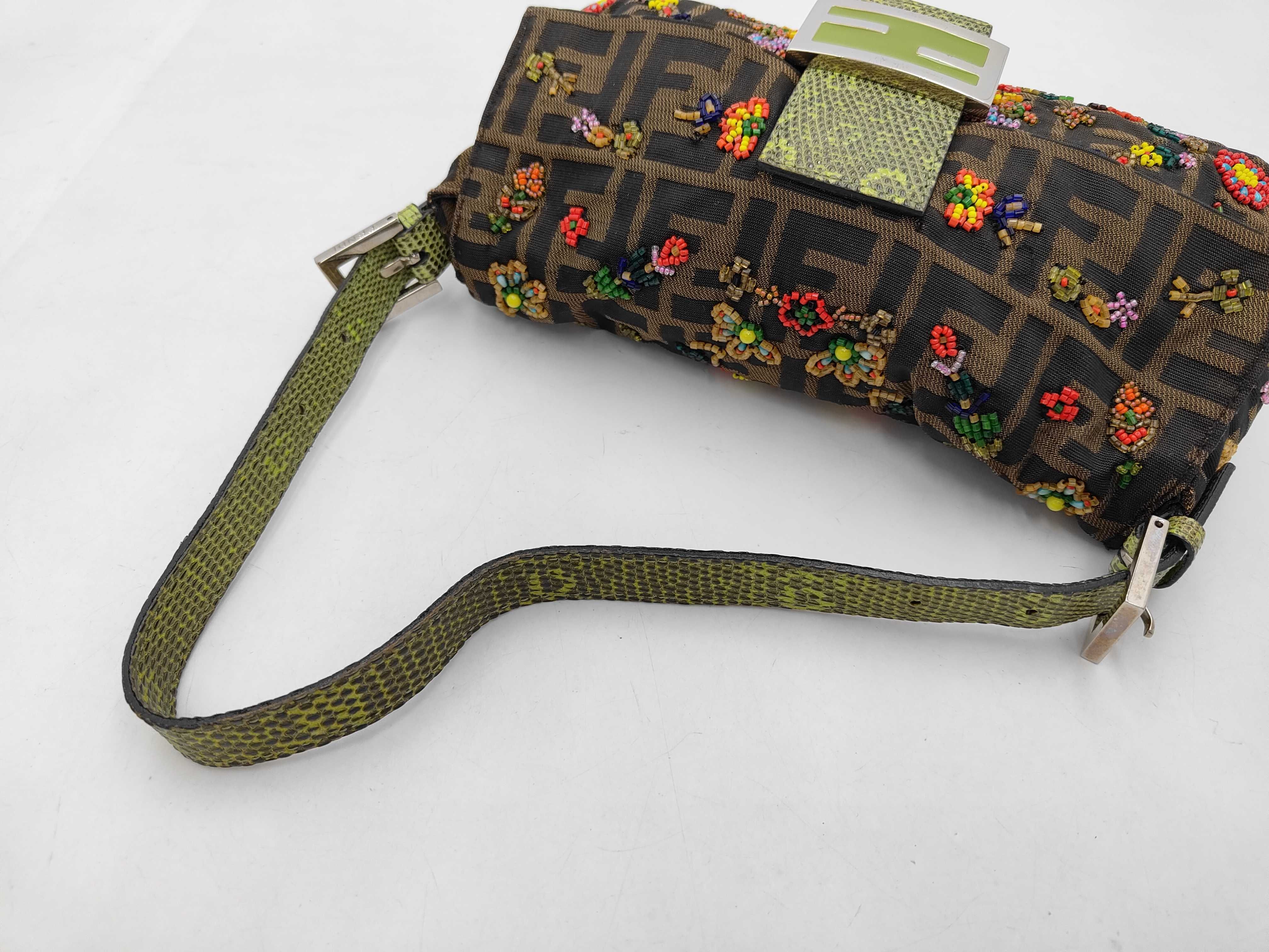 Mamma Bucket Beaded Embroidery Zucca Bag Shoulder Bag — view 6